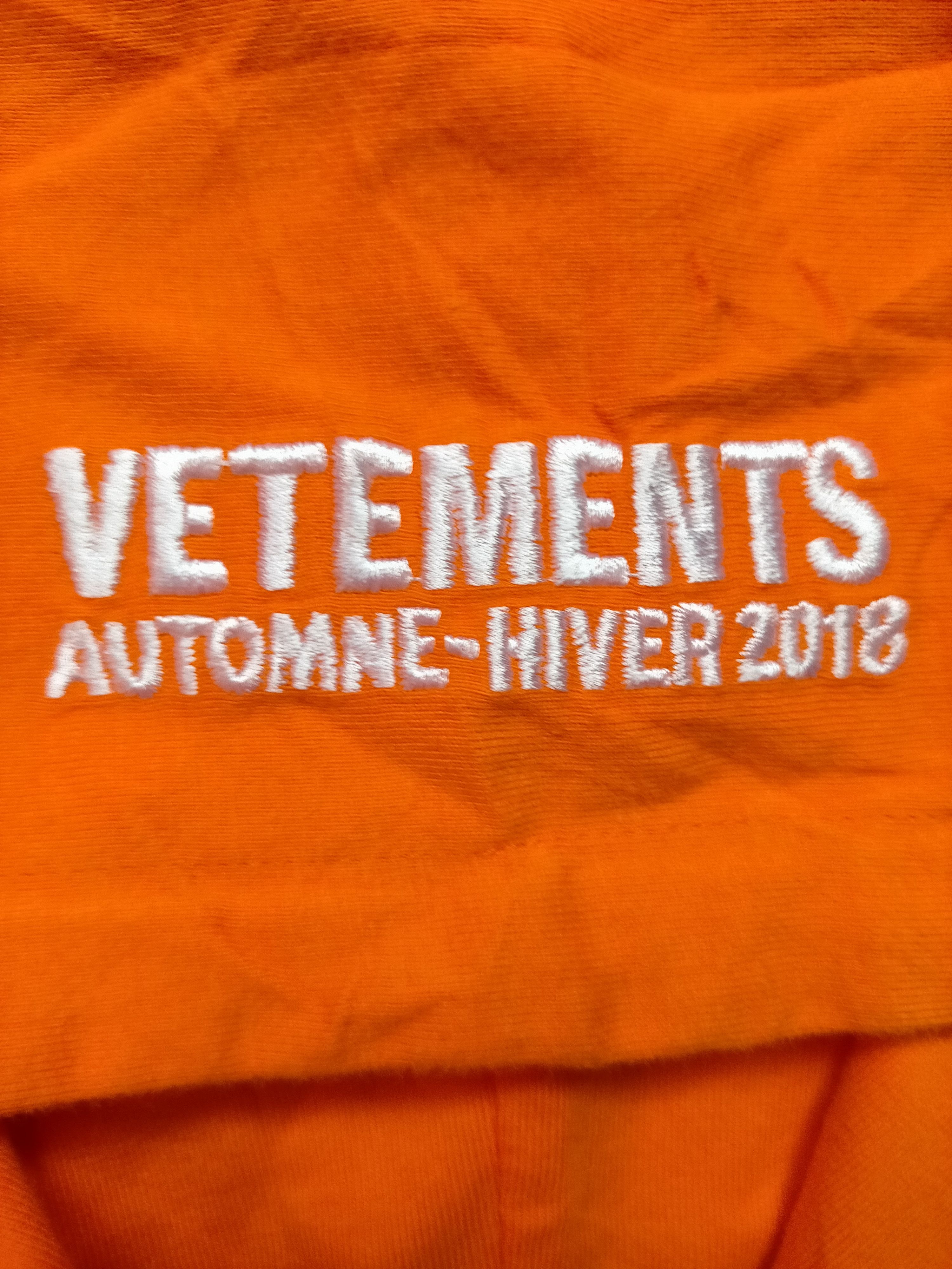 Vetements Vetements Pets Orange Hoodie Size US XS / EU 42 / 0 - 7 Thumbnail