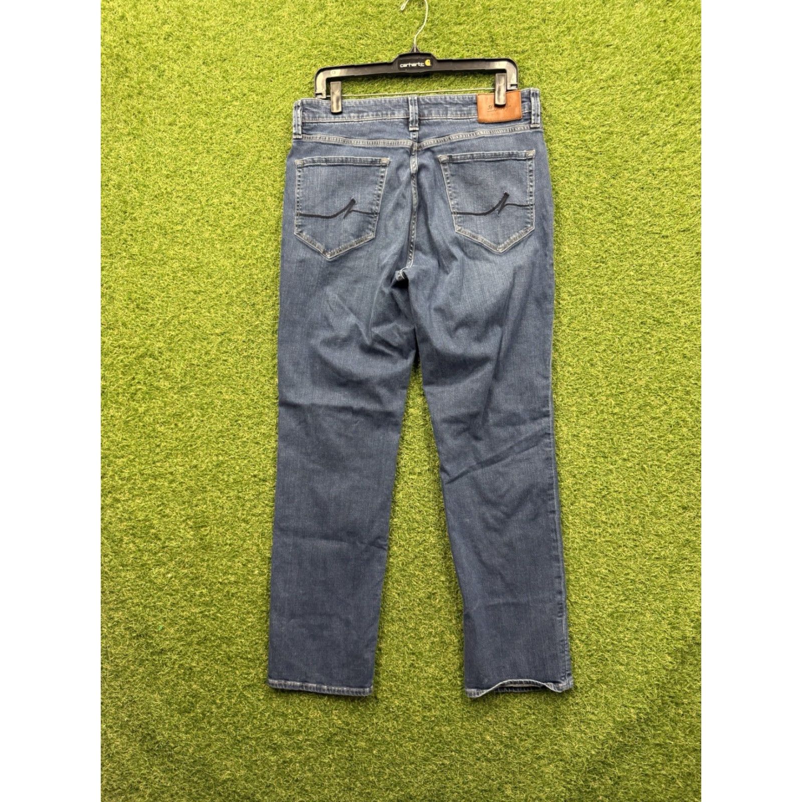 Vintage 34 Heritage Jeans Mens 35x32 Charisma Dark Wash Blue Denim Classic Comfort Rise Size US 35 - 2 Thumbnail