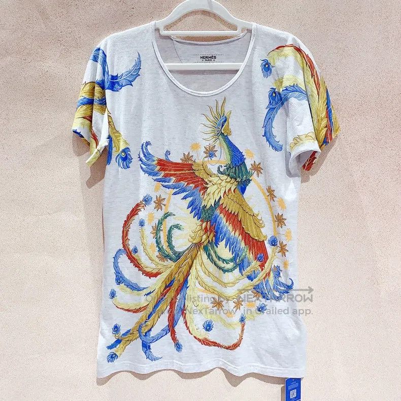 Other Hermes Grey T-Shirt Size XS / US 0-2 / IT 36-38 - 1 Thumbnail