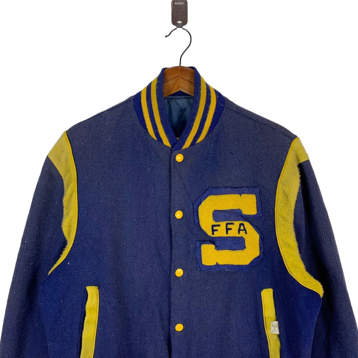 Vintage VINTAGE FFA VARSITY BOMBER JACKET Size US M / EU 48-50 / 2 - 4 Thumbnail