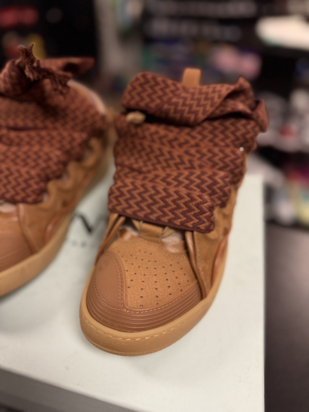 Lanvin Lanvin Curb Chunky Sneakers Size 41EU/8US $1200 Retail Size US 8 / EU 41 - 5 Thumbnail