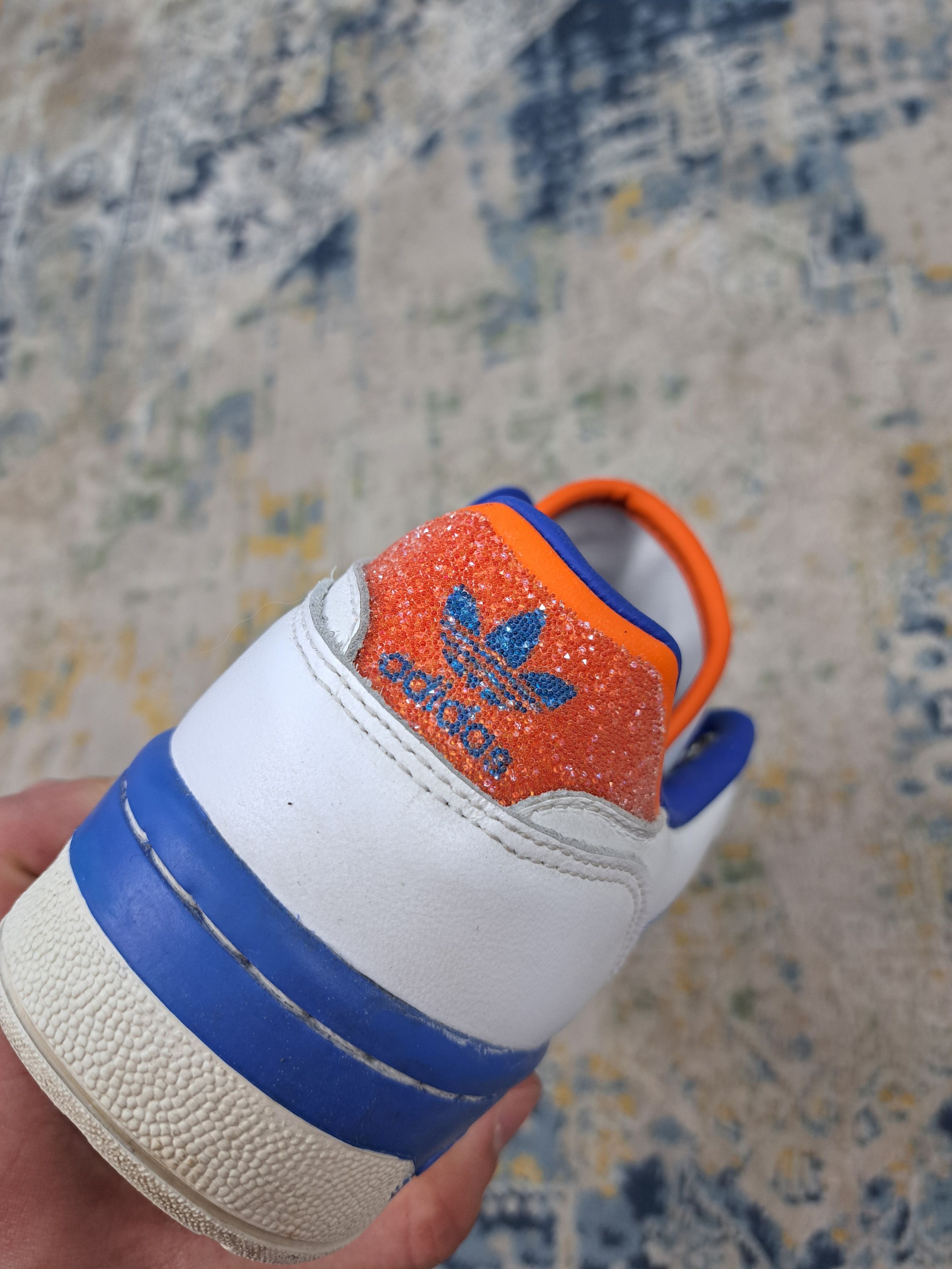 Adidas Adidas x Swarovski Crystals Rivalry Low Very Rare Sneakers Size US 7 / EU 40 - 10 Thumbnail