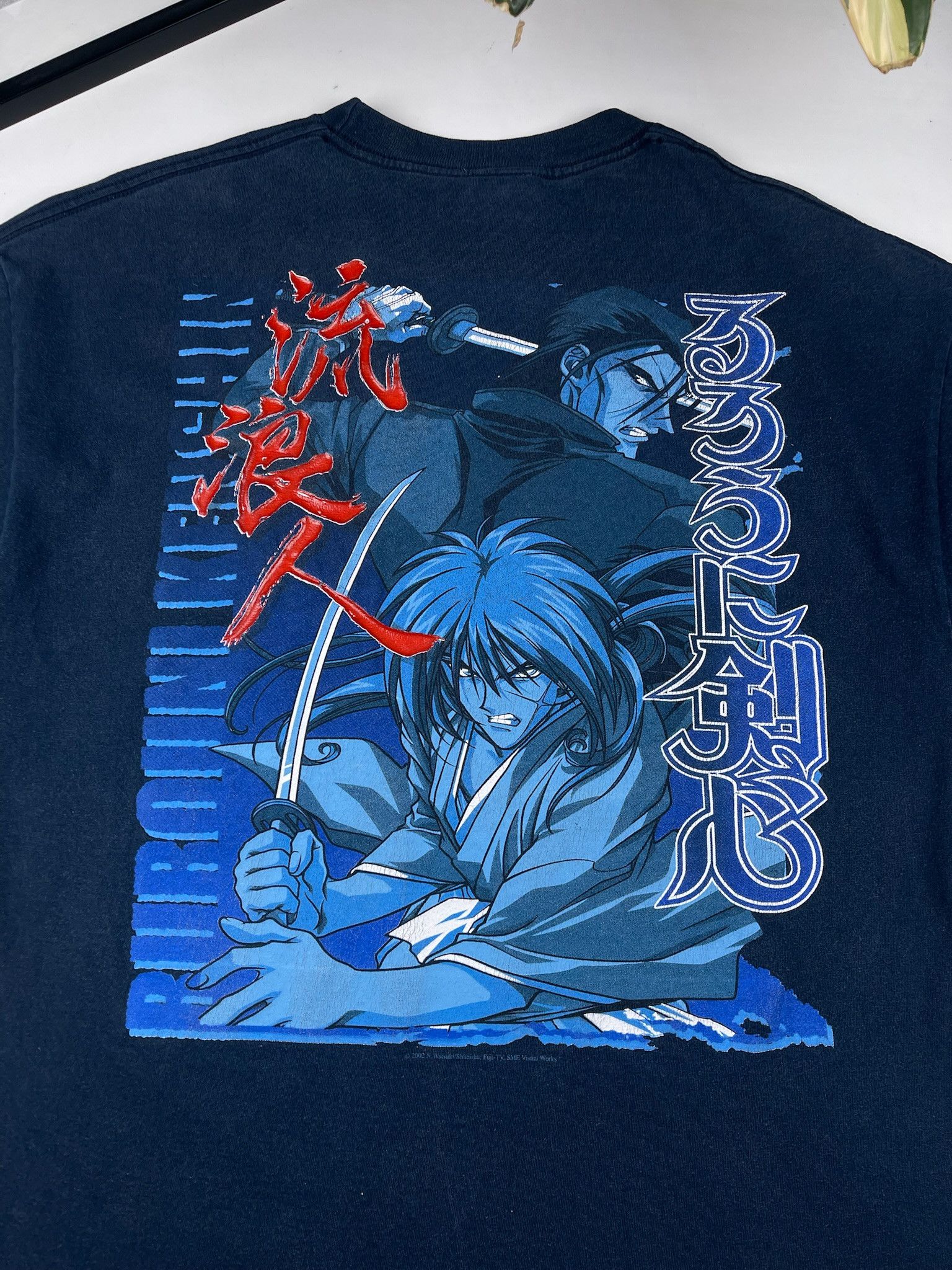 Cartoon Network VTG ‘00s Rurouni Kenshin Samurai X Anime Tee Shirt Saito Size US XL / EU 56 / 4 - 4 Thumbnail