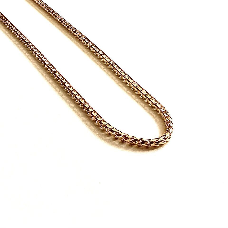 Handmade Franco 14k solid gold chain necklace 20” 2.5 mm Grailed