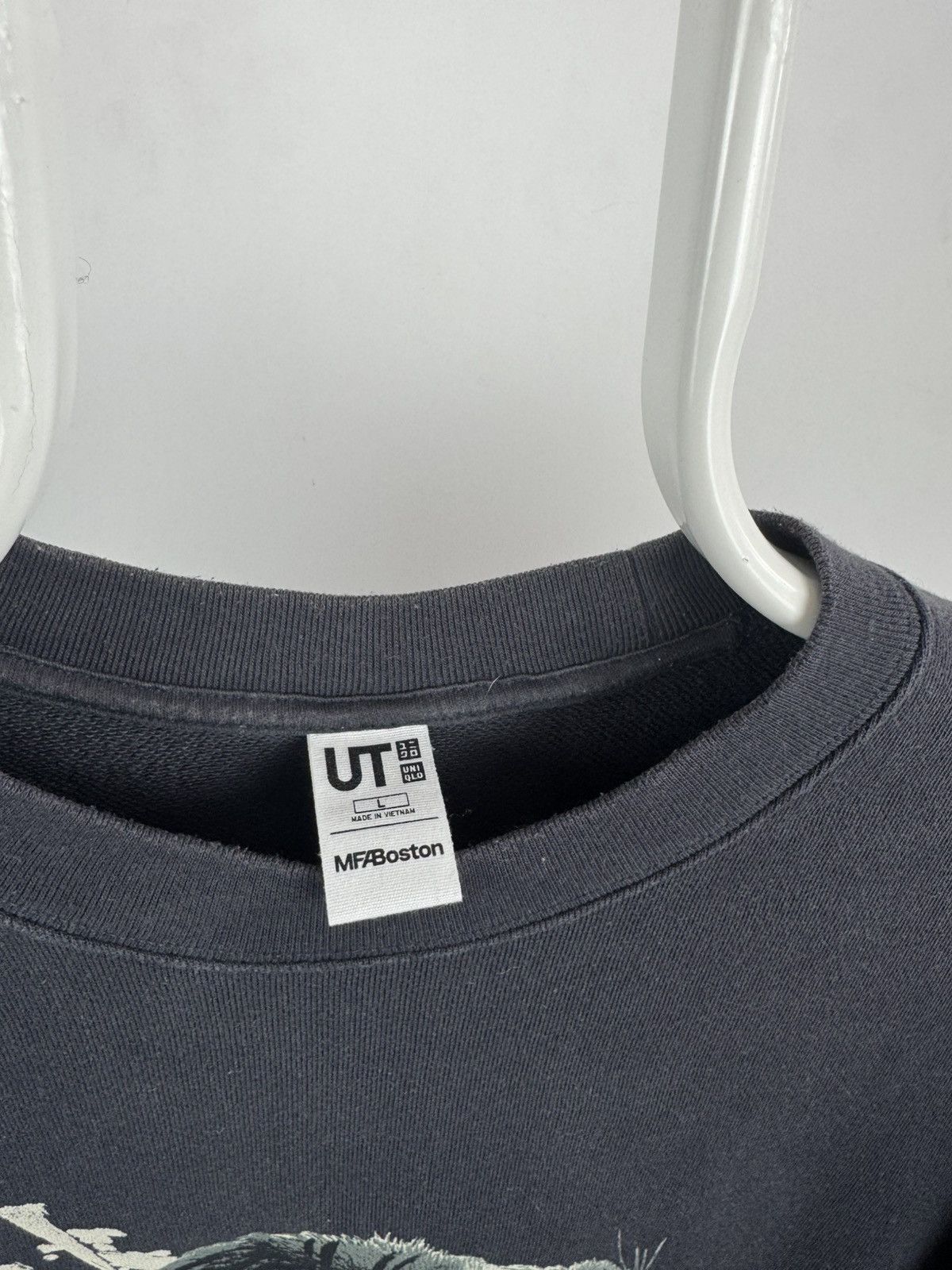 Uniqlo Uniqlo x MFA Boston Big Logo Japanesse Big Logo Sweatshirt Size US L / EU 52-54 / 3 - 3 Thumbnail