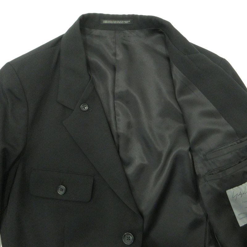 Yohji Yamamoto Yohji Yamamoto POUR HOMME/Wool Tailored/Jacket Size US M / EU 48-50 / 2 - 4 Thumbnail