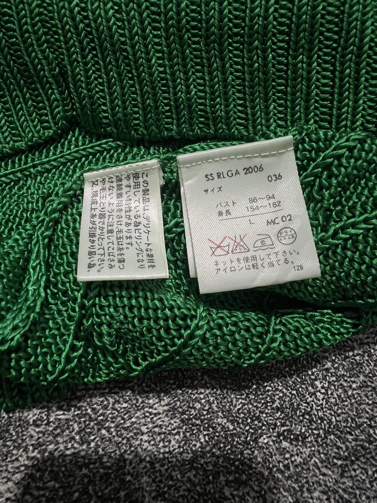 Ralph Lauren Ralph Lauren Silk Cable Knit Sweater Size L / US 10 / IT 46 - 7 Thumbnail