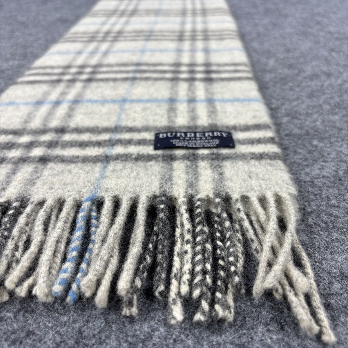 Burberry × Vintage Burberry Scarf # D714 # Muffler # Neckwear # Nova Check Size ONE SIZE - 7 Thumbnail