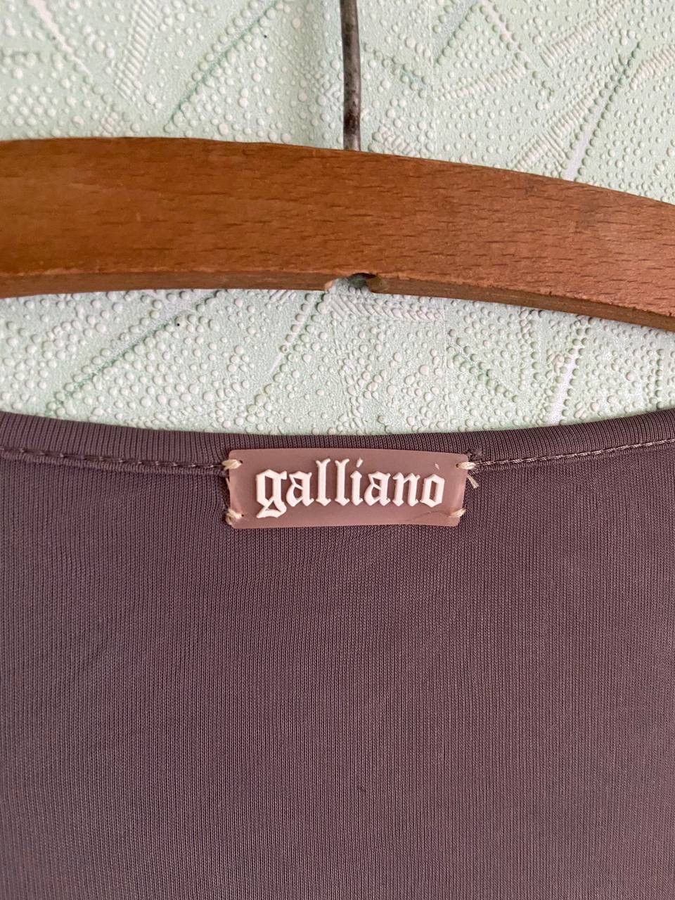 John Galliano Galliano Avant-Garde Cowl Neck Dress Long Sleeve Size 32 46 Size L / US 10 / IT 46 - 2 Thumbnail