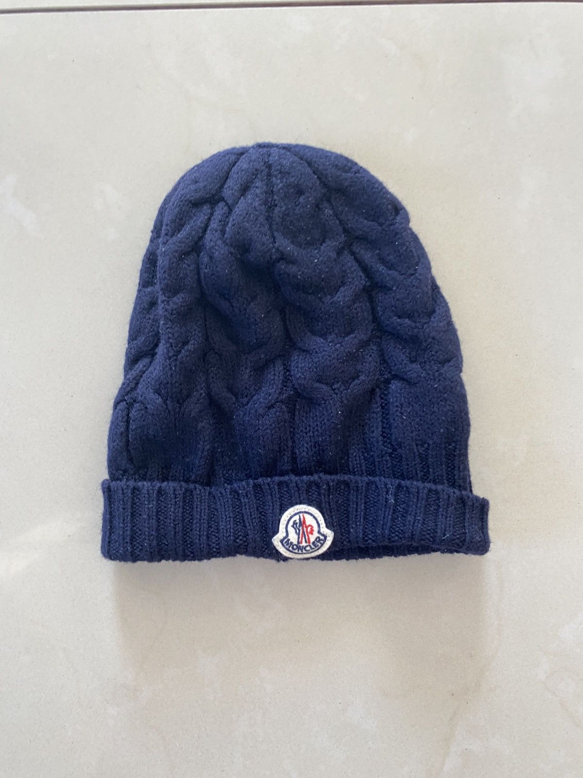 Moncler Moncler beanie navy Size ONE SIZE - 1 Thumbnail