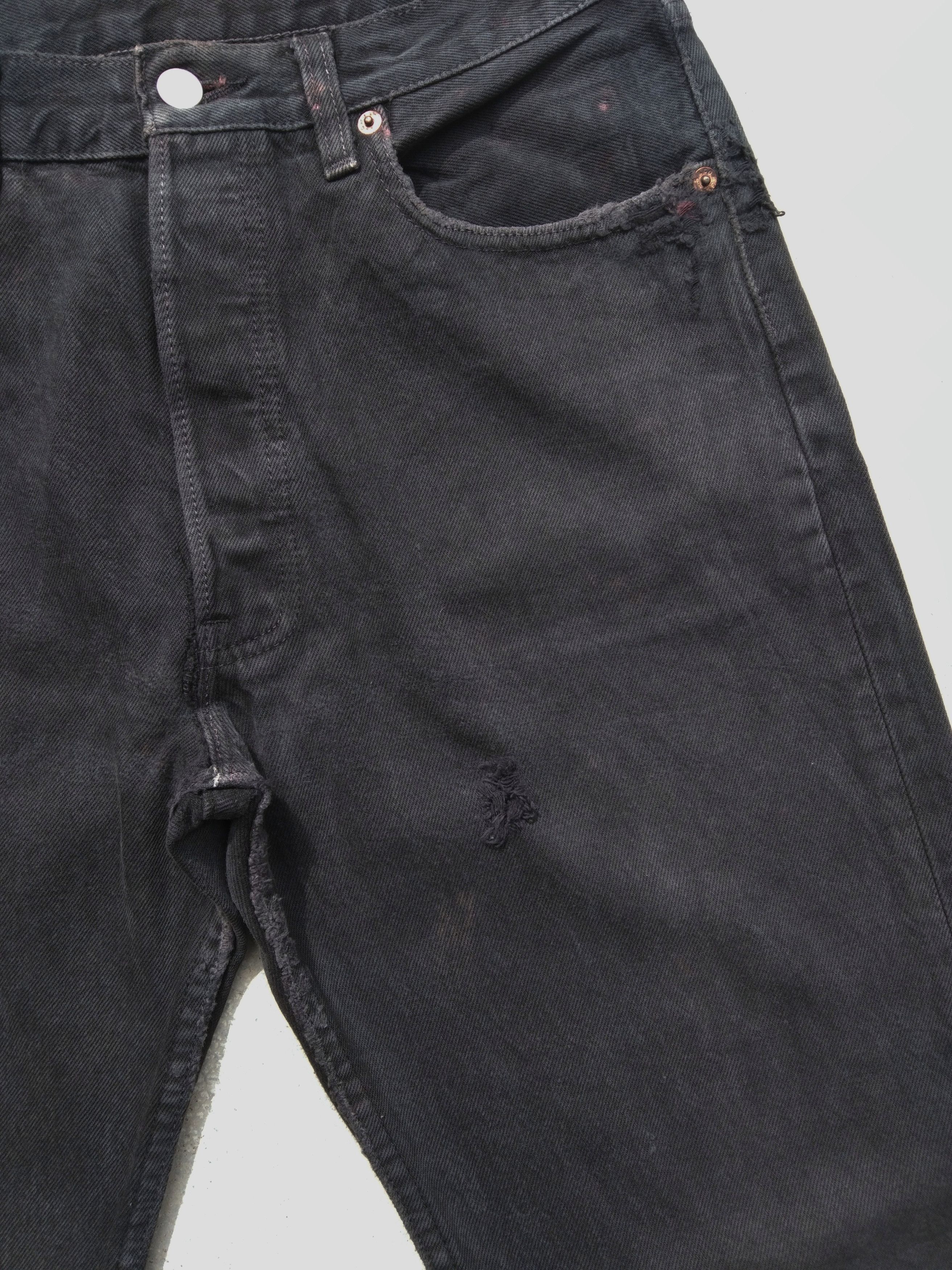 Levi's Vintage Levis 501 Made In USA Distressed Jeans 31x32 Size US 31 - 10 Thumbnail