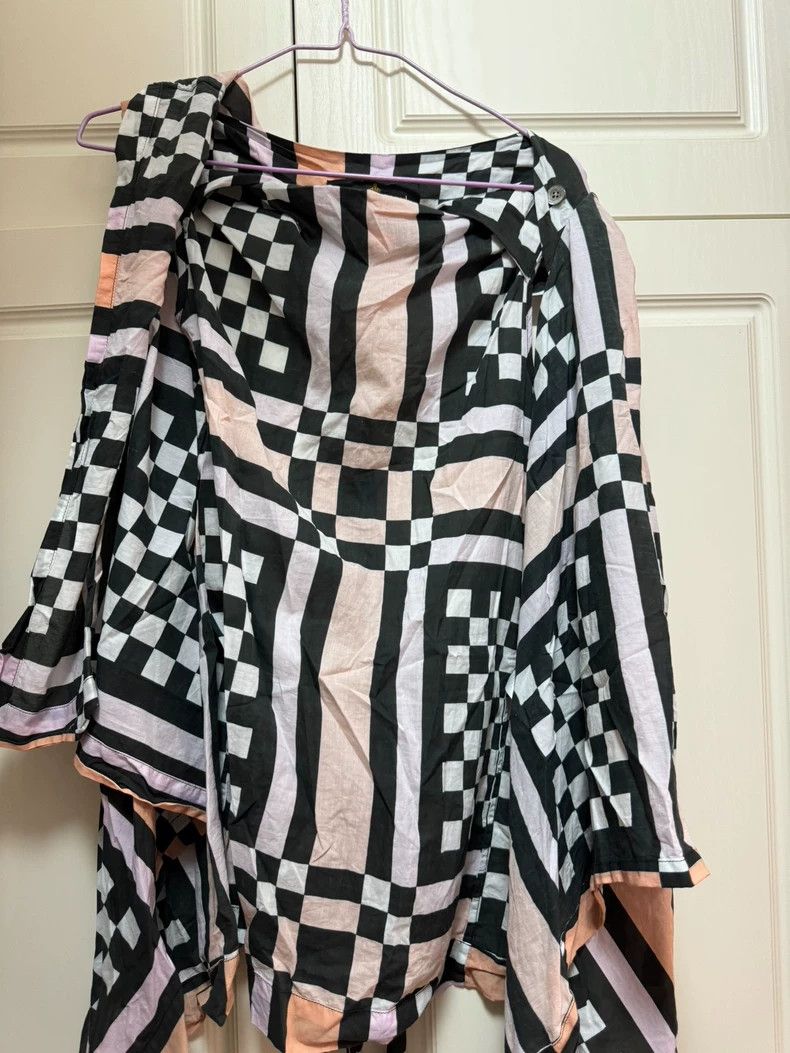Vivienne Westwood Vivienne Westwood A black and white checkered dress Size L / US 10 / IT 46 - 3 Thumbnail