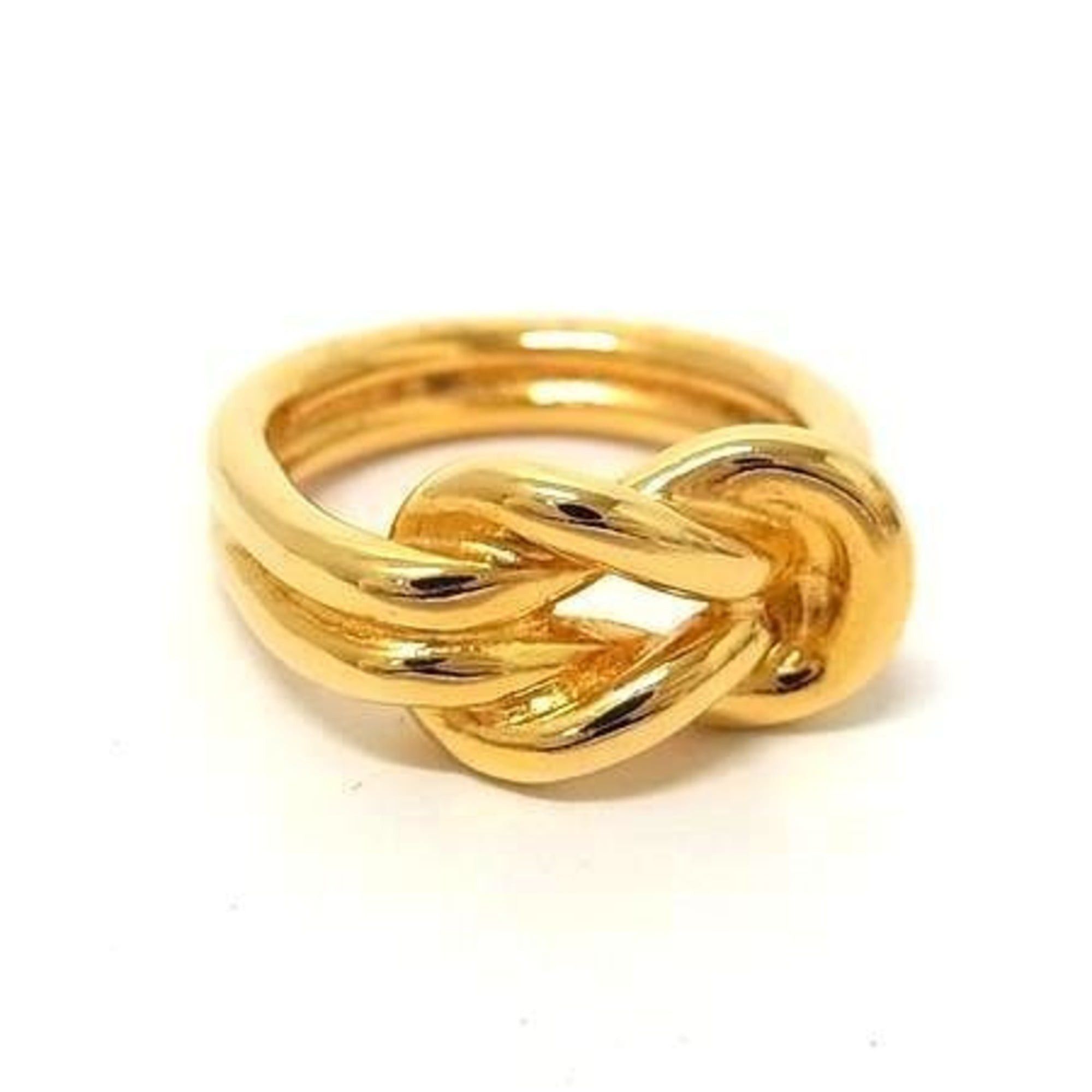 Hermes Hermes Scarf Ring Atame Gold Metal Women's Size ONE SIZE - 1 Thumbnail