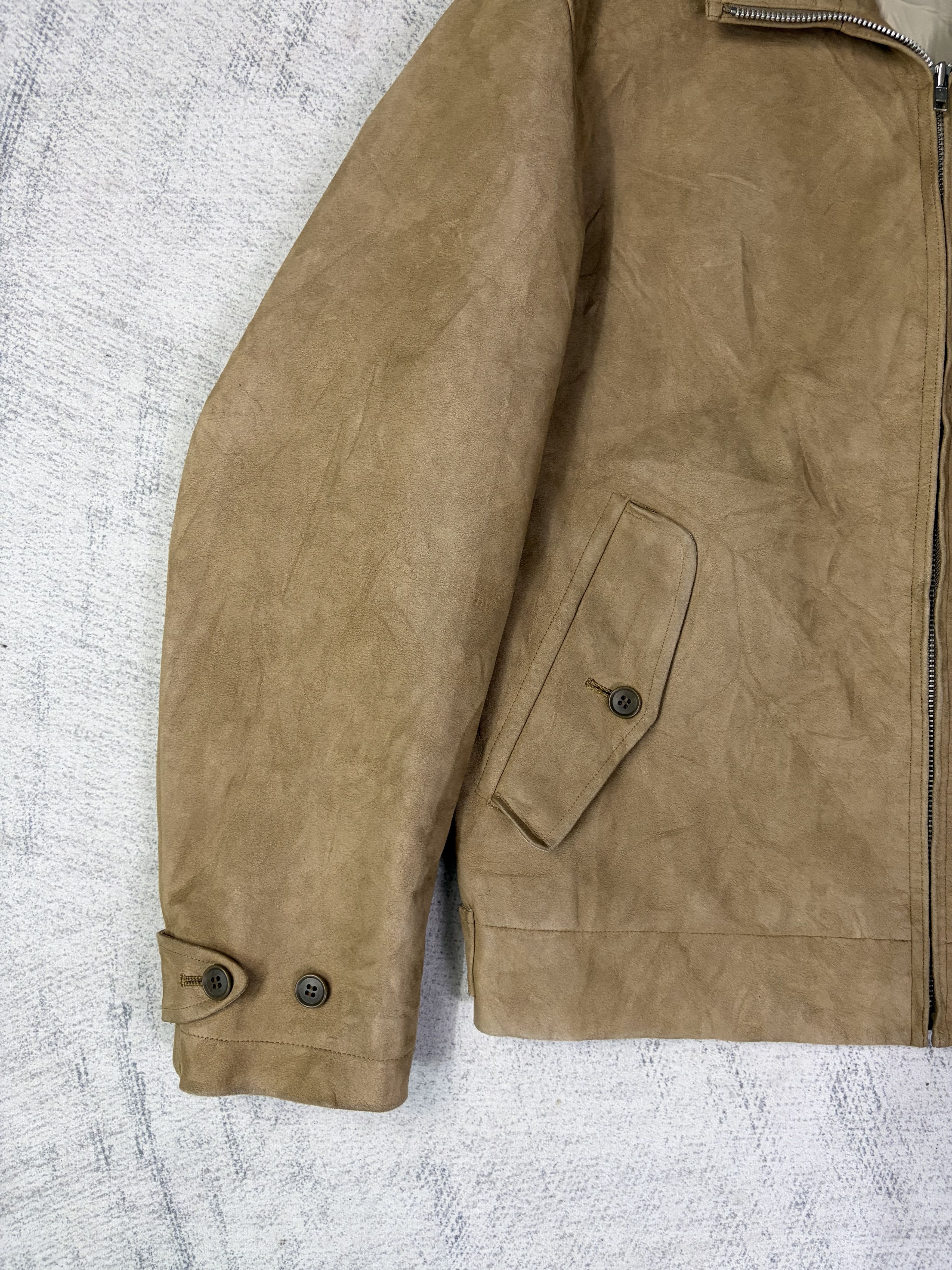 Yohji Yamamoto Yohji Yamamoto AAR Faux Suede Jacket Size US L / EU 52-54 / 3 - 4 Thumbnail