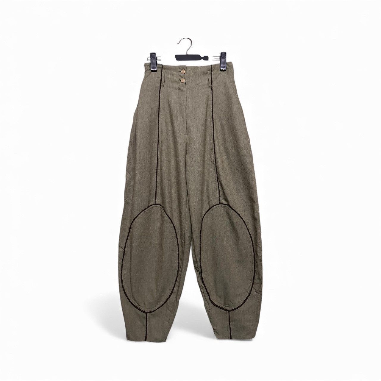 Emporio Armani Vtg🔥Avant-Garde Emporio Armani Balloon Pants Size US 29 - 1 Thumbnail