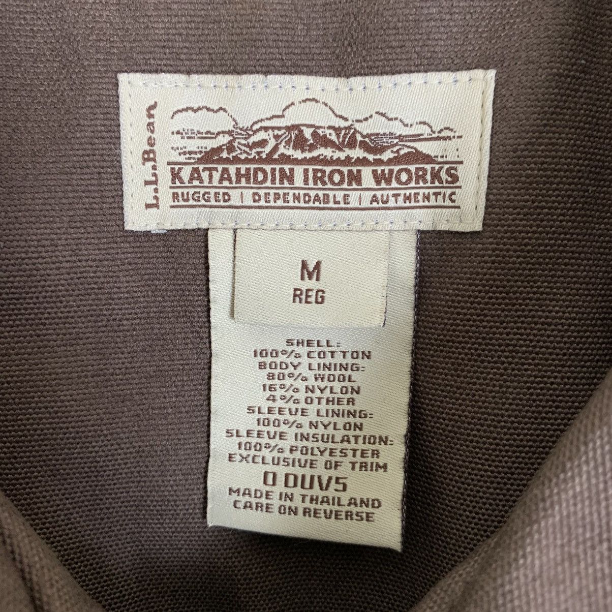 Designer × L.L. Bean × Vintage Vintage LL Bean Katadhin Iron Work Jacket Size US M / EU 48-50 / 2 - 12 Thumbnail
