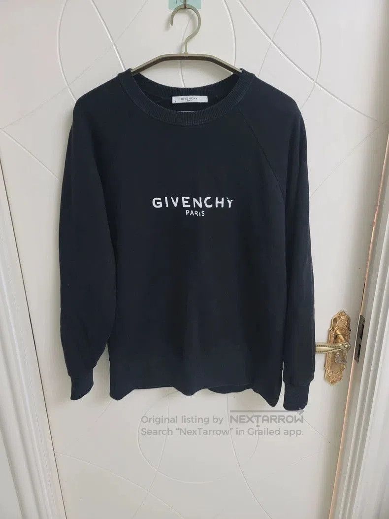Givenchy Givenchy Paris Crewneck Sweatshirt . Size US M / EU 48-50 / 2 - 1 Thumbnail