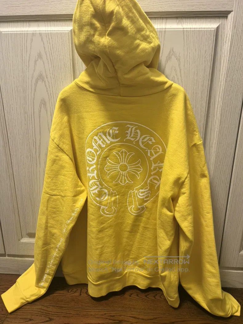 Chrome Hearts CHROME HEARTS Size L Yellow hooded sweater Size US L / EU 52-54 / 3 - 2 Thumbnail
