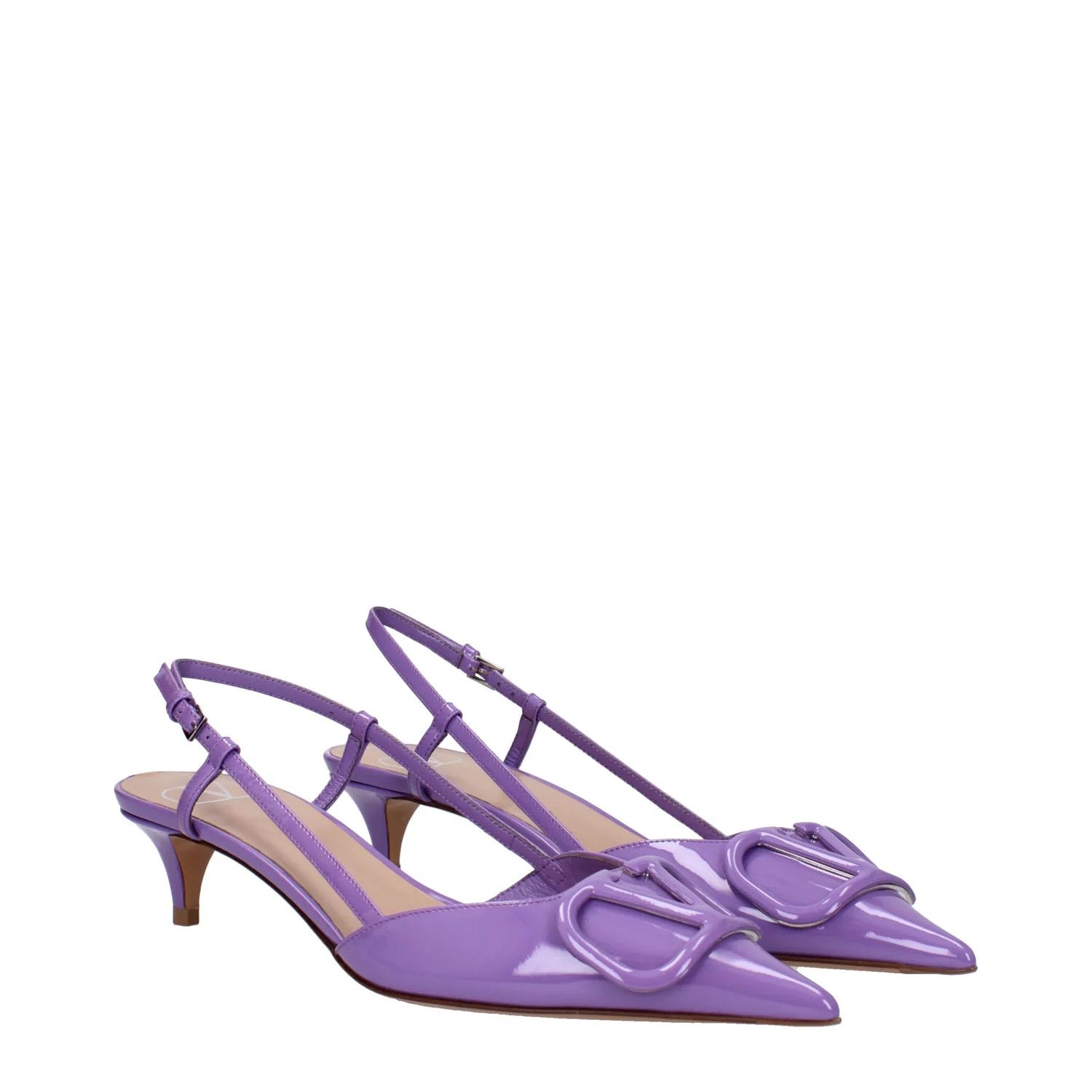 Valentino ob1o1e1224 Patent Leather Sandals in Lilac Size US 6.5 / IT 36.5 - 2 Thumbnail