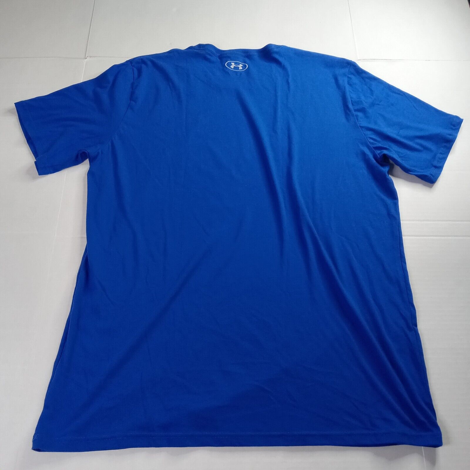 Under Armour Under Armour Basketball Blue T shirt Mens Size 2XL Loose Fit Grailed