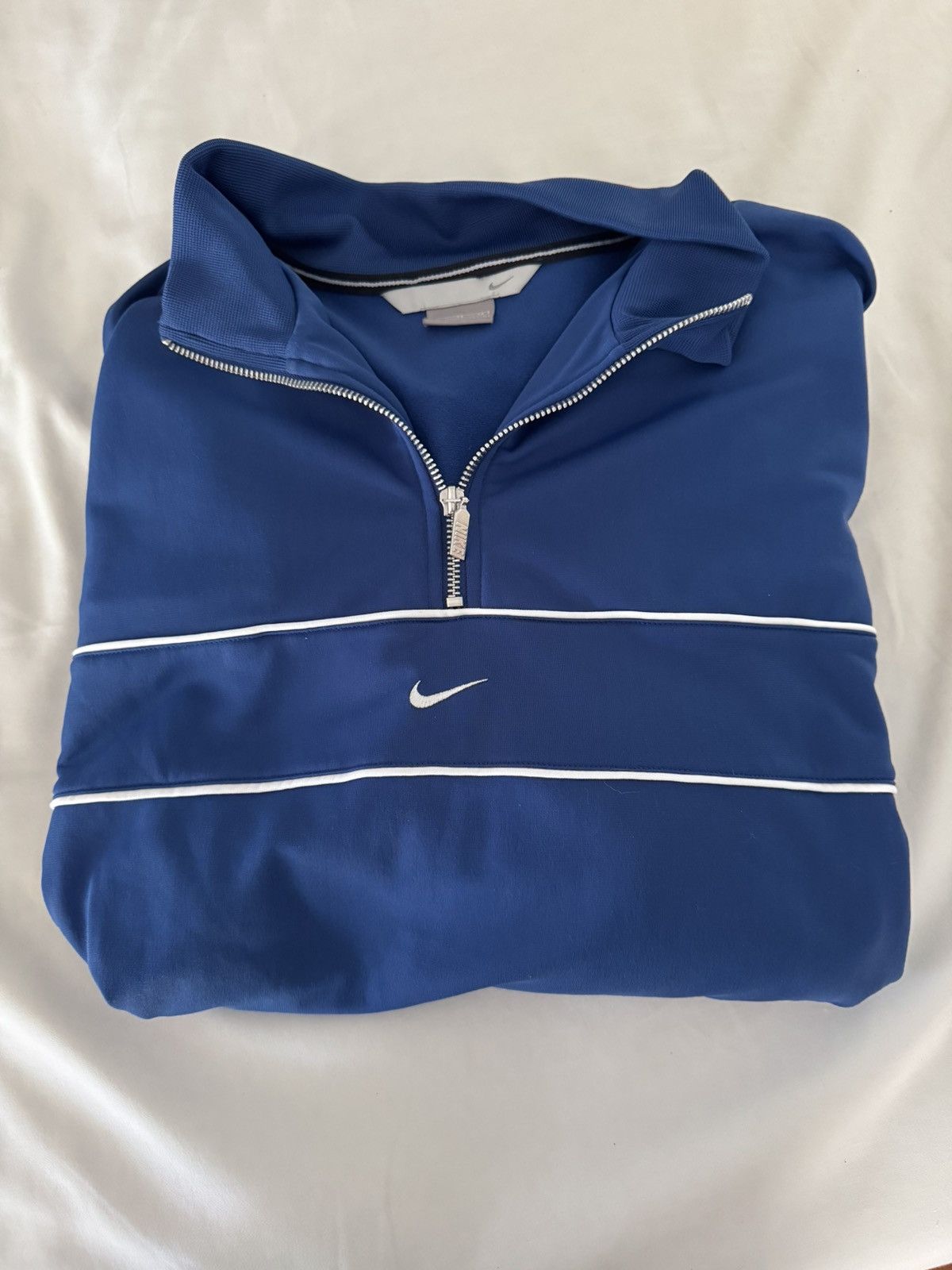 Nike Nike 3/4 Zip center logo Size US XL / EU 56 / 4 - 1 Thumbnail