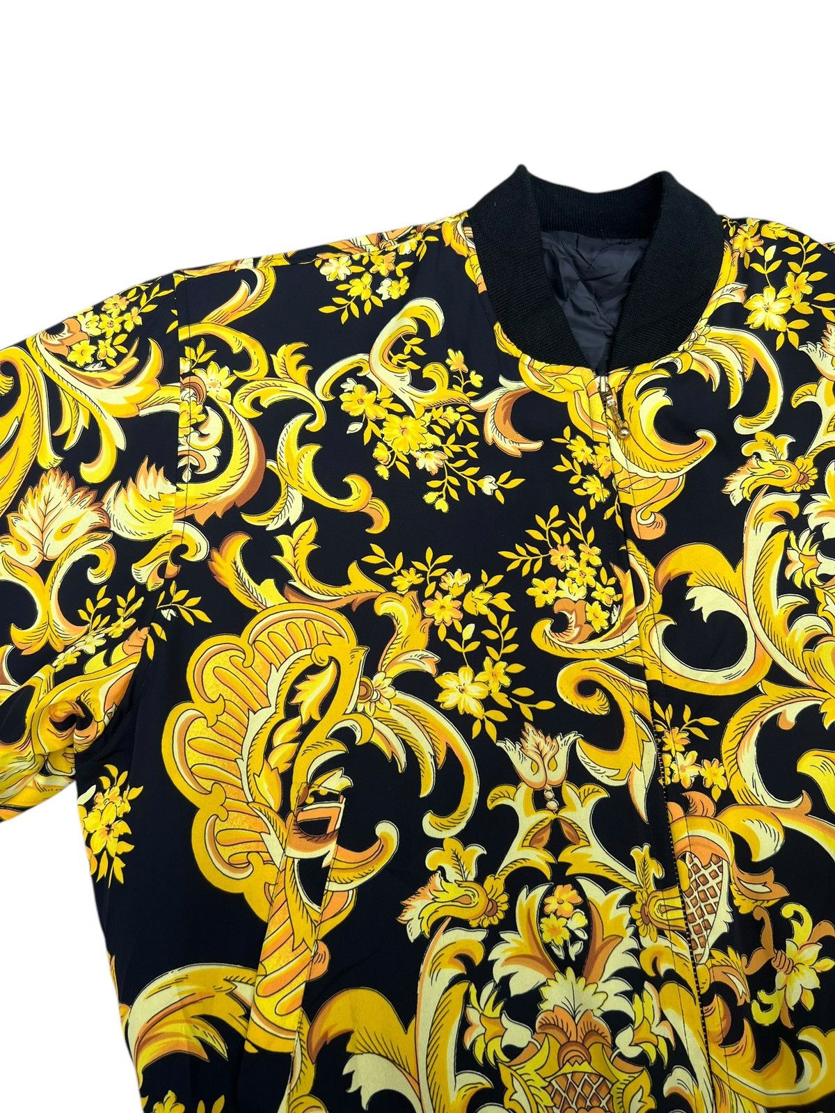 Vintage Vintage 90s Japanese Made Baroque Bomber Jacket Size US L / EU 52-54 / 3 - 6 Thumbnail