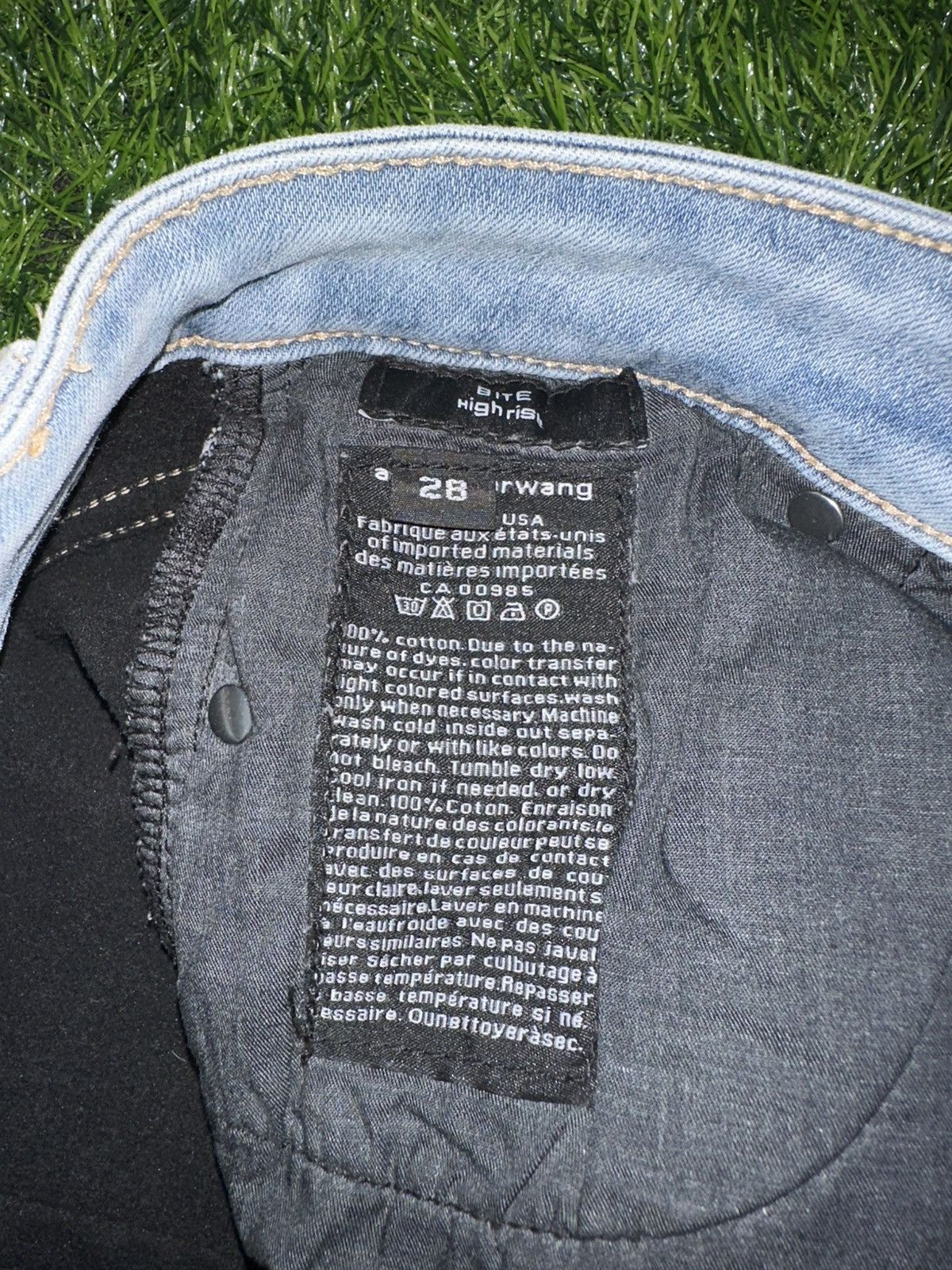 Alexander Wang Jeans Size 28