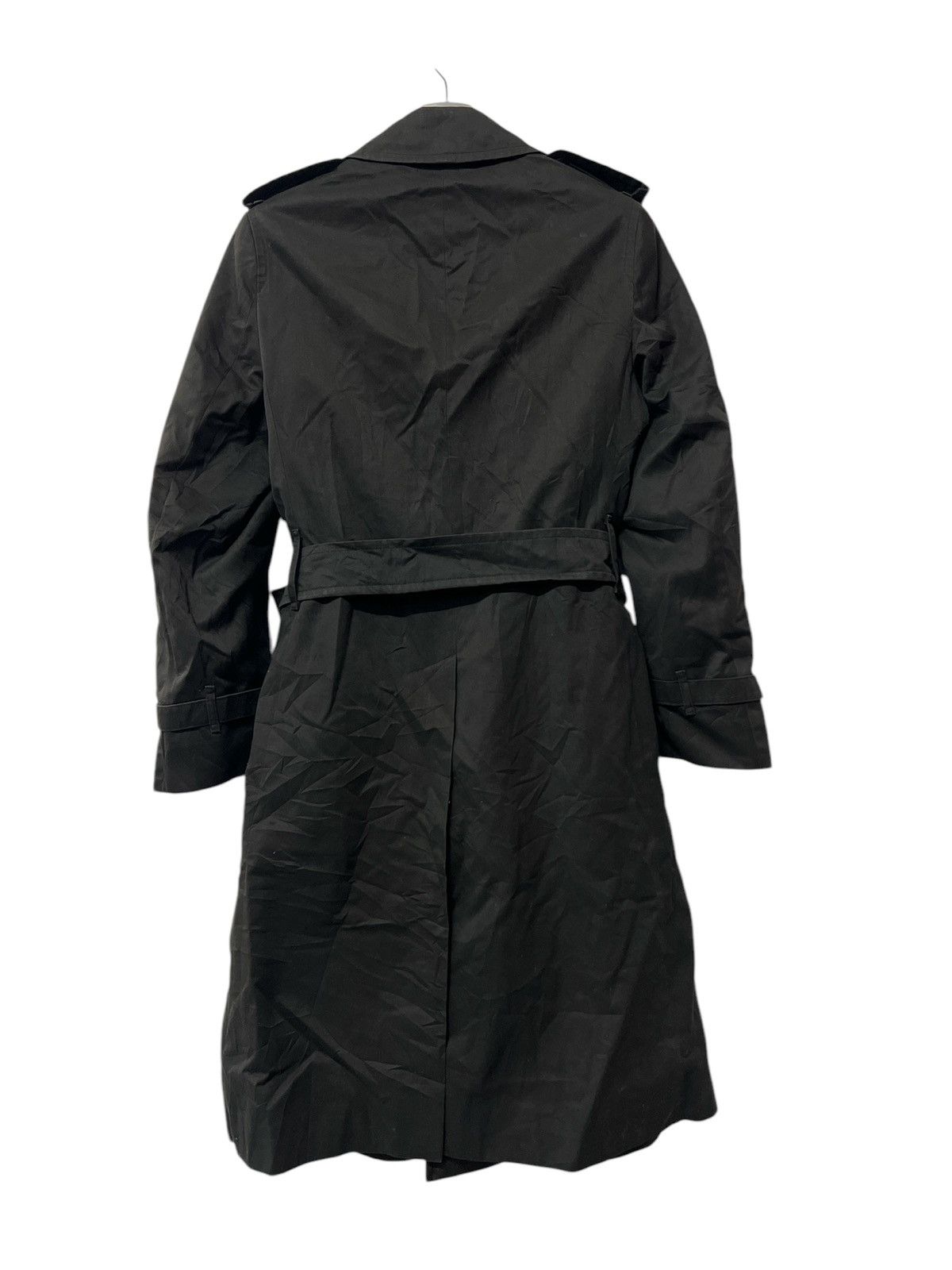 Burberry BURBERY BLACK TRENCH COAT Size US M / EU 48-50 / 2 - 9 Thumbnail