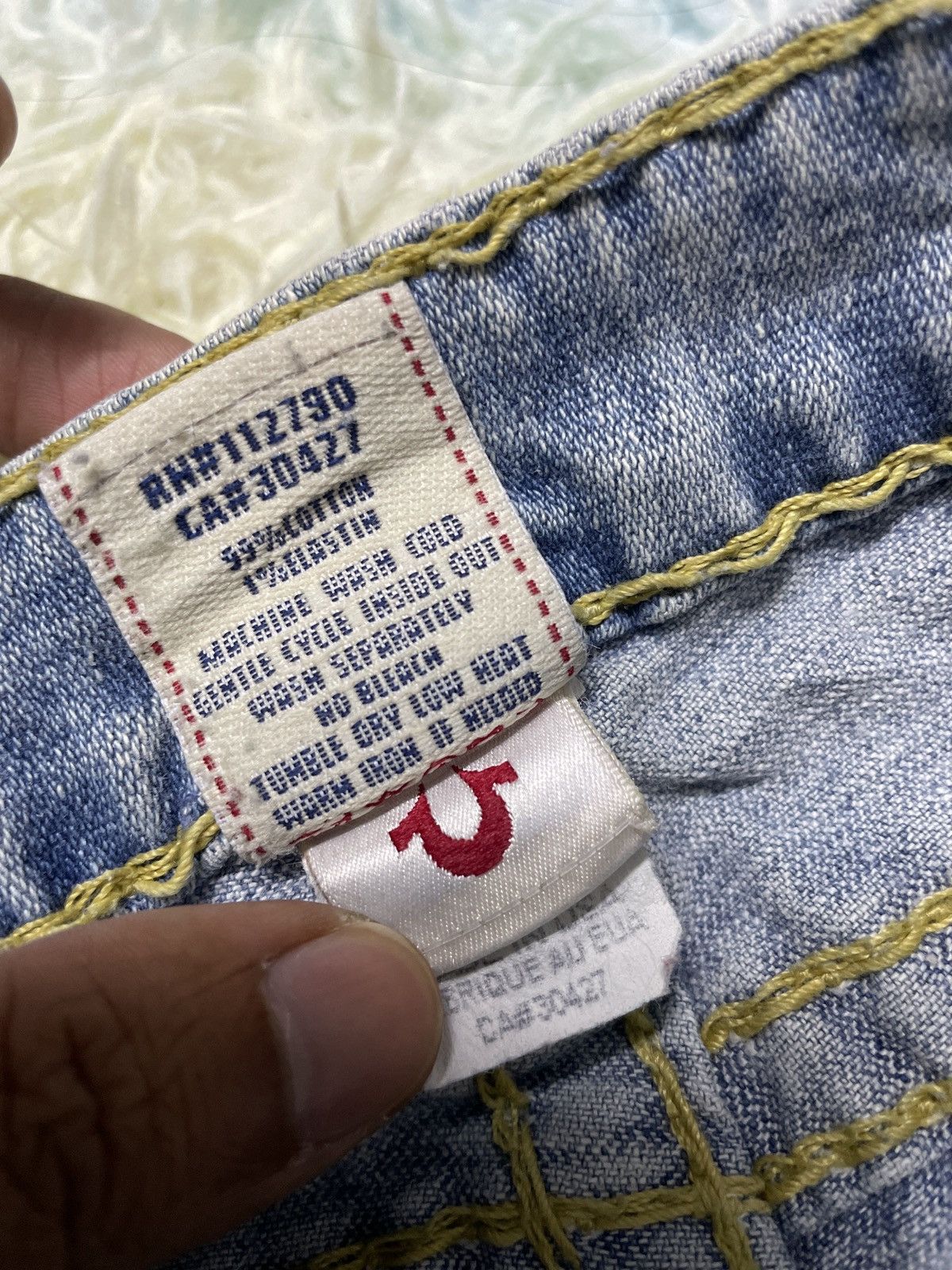 True Religion × Vintage ‼️HEARING OFFER‼️True Religion denim for women Size 31" - 15 Thumbnail