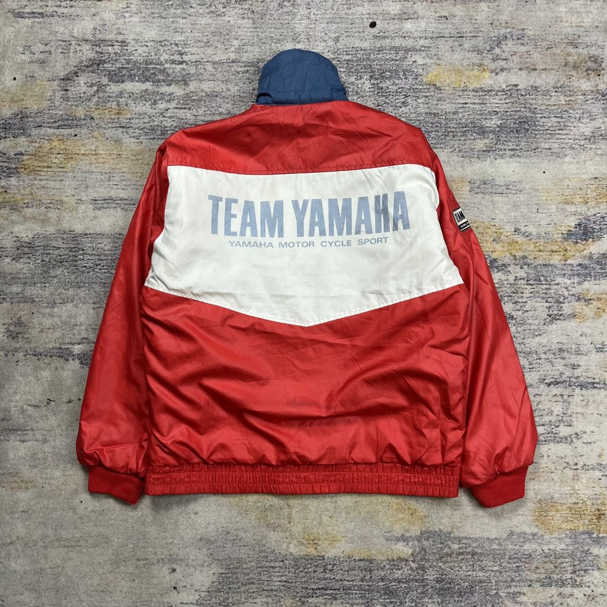 Yamaha Vintage 90s Team yamaha racing reversible jacket Size US M / EU 48-50 / 2 - 2 Thumbnail