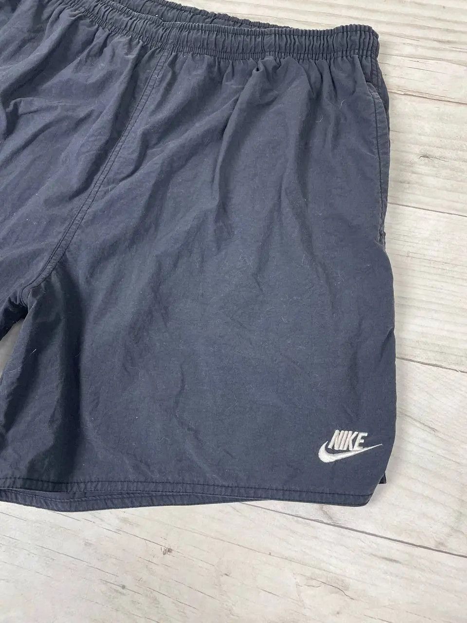 Nike Vintage Nike Big Swoosh Nylon Shorts 90s Drill Size US 34 / EU 50 - 4 Thumbnail