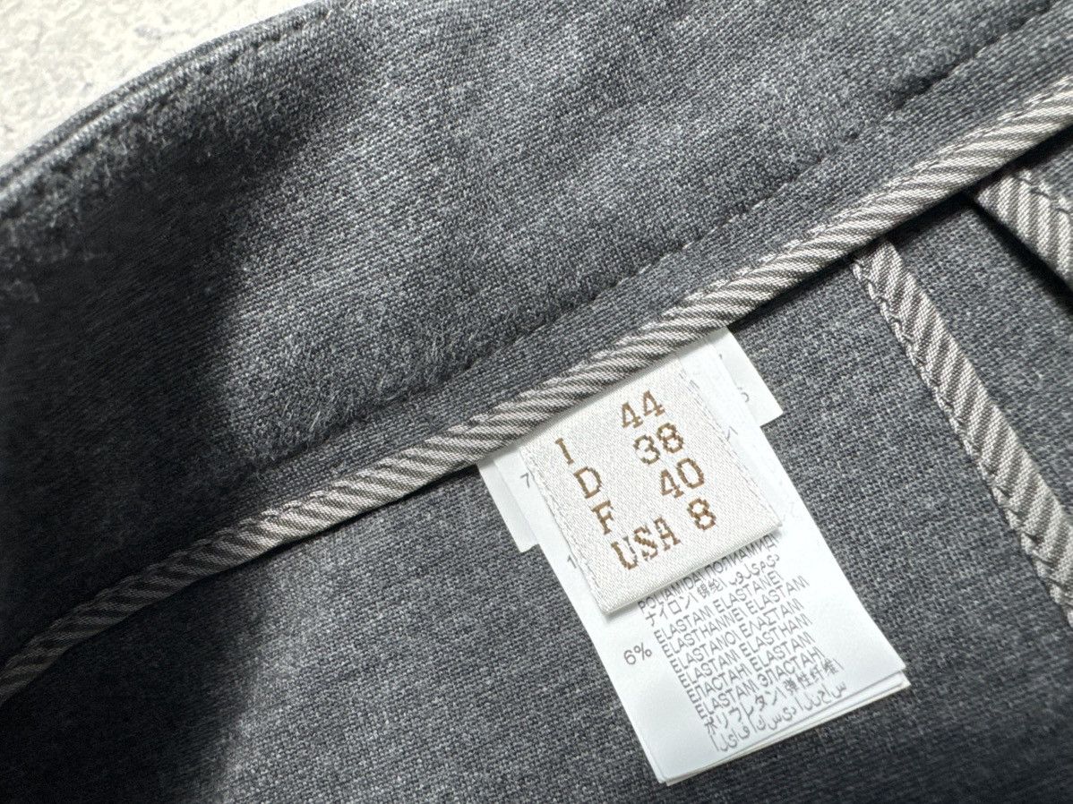 Brunello Cucinelli Brunello Cucinelli Women’s Pants Grey Size IT 44 Size 30" / US 8 / IT 44 - 7 Thumbnail