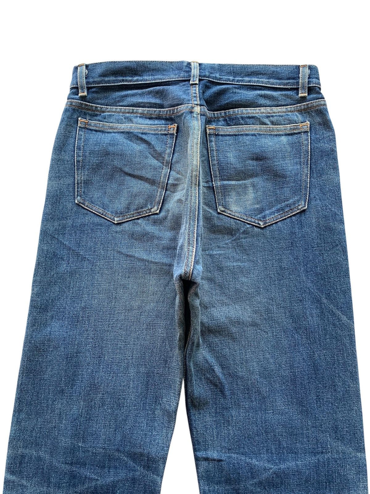 A.P.C. A.P.C SELVEDGE FADED & RUSTY JAPANESE DISTRESSED DENIM Size US 29 - 10 Thumbnail