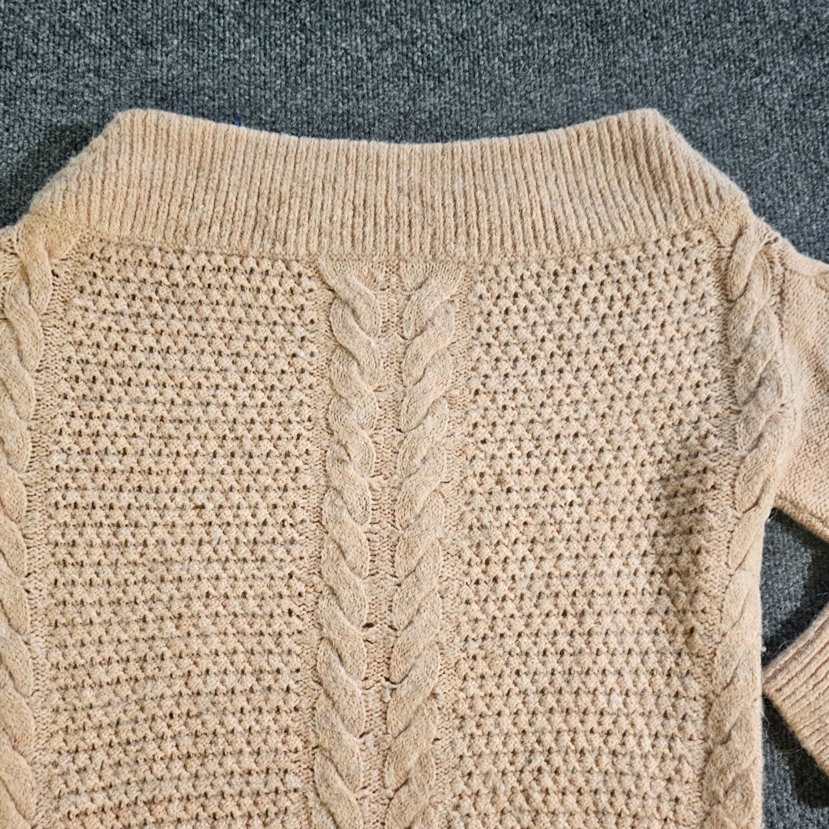Pinko Sleeping On Snow Sweater Womens Medium Pink Alpaca Wool Off Shoulder Casual Size M / US 6-8 / IT 42-44 - 2 Thumbnail