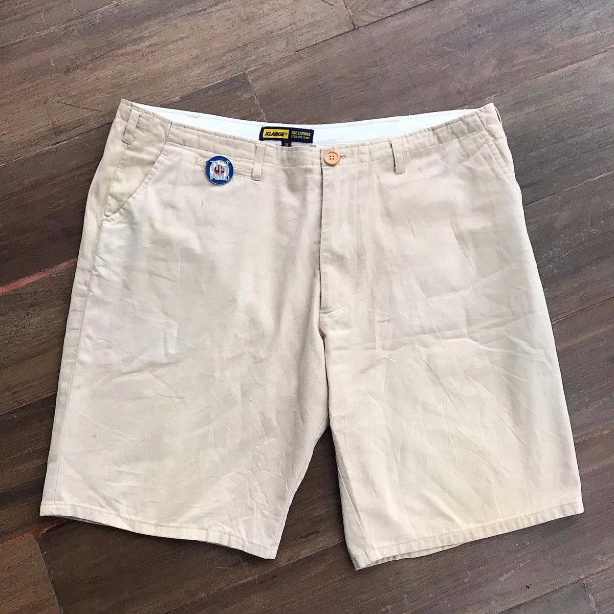 image of Xlarge Japan Shortpants Beige Khaki Cream Colour Wa, Men's (Size 36)