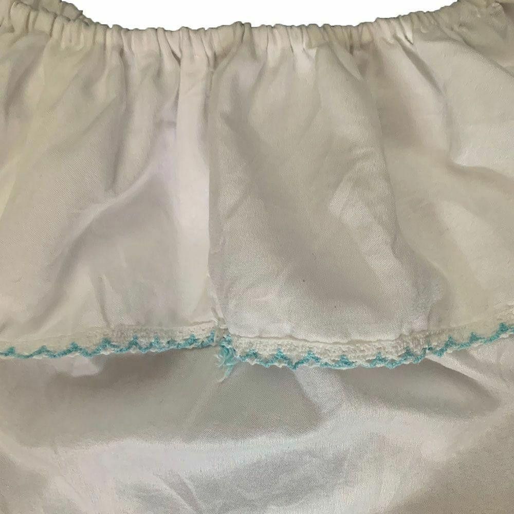 Designer Pre Owned White Hand Made Blouse L Size L / US 10 / IT 46 - 3 Thumbnail