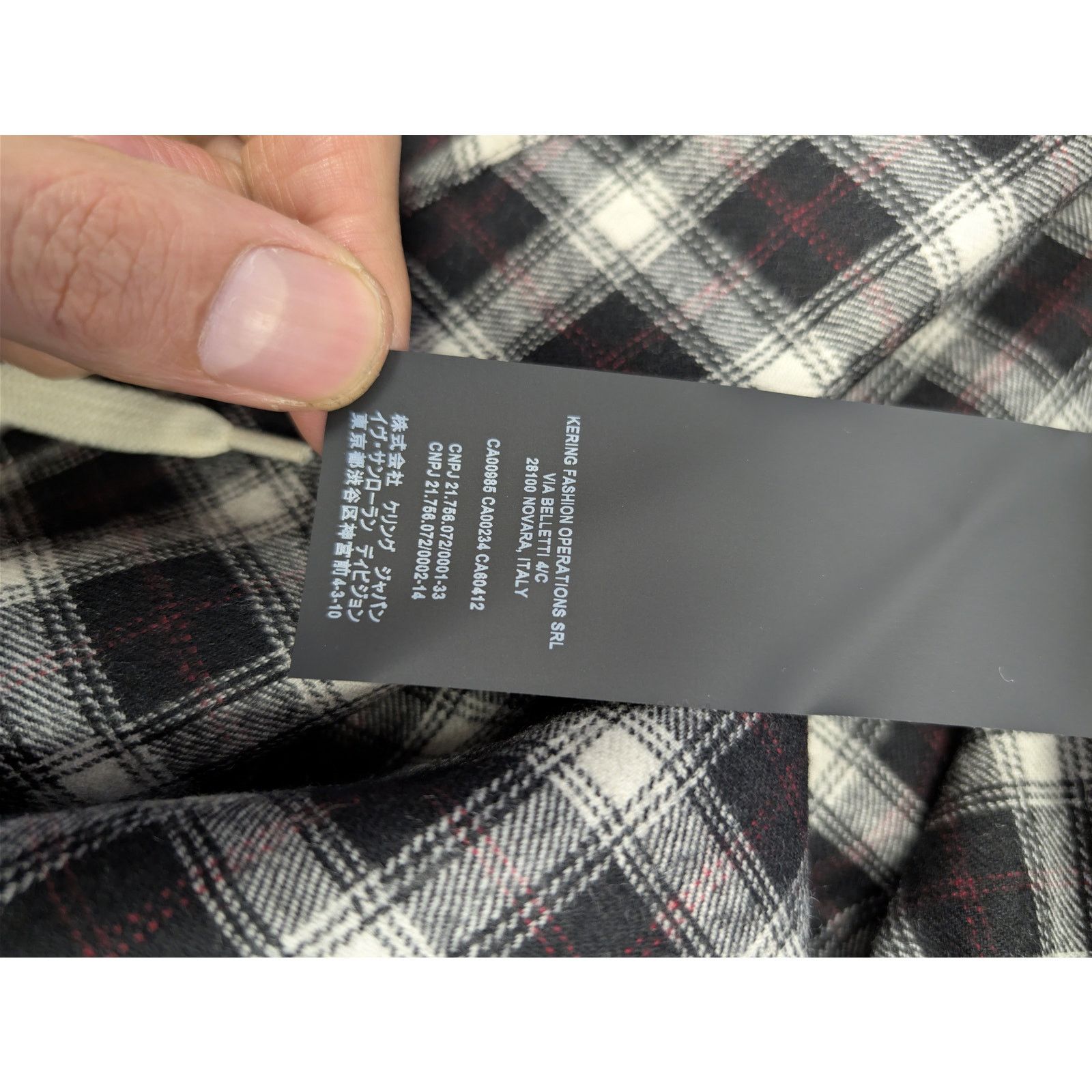 o1rshd1 CC20 Button up Checked Shirt in Multicolor