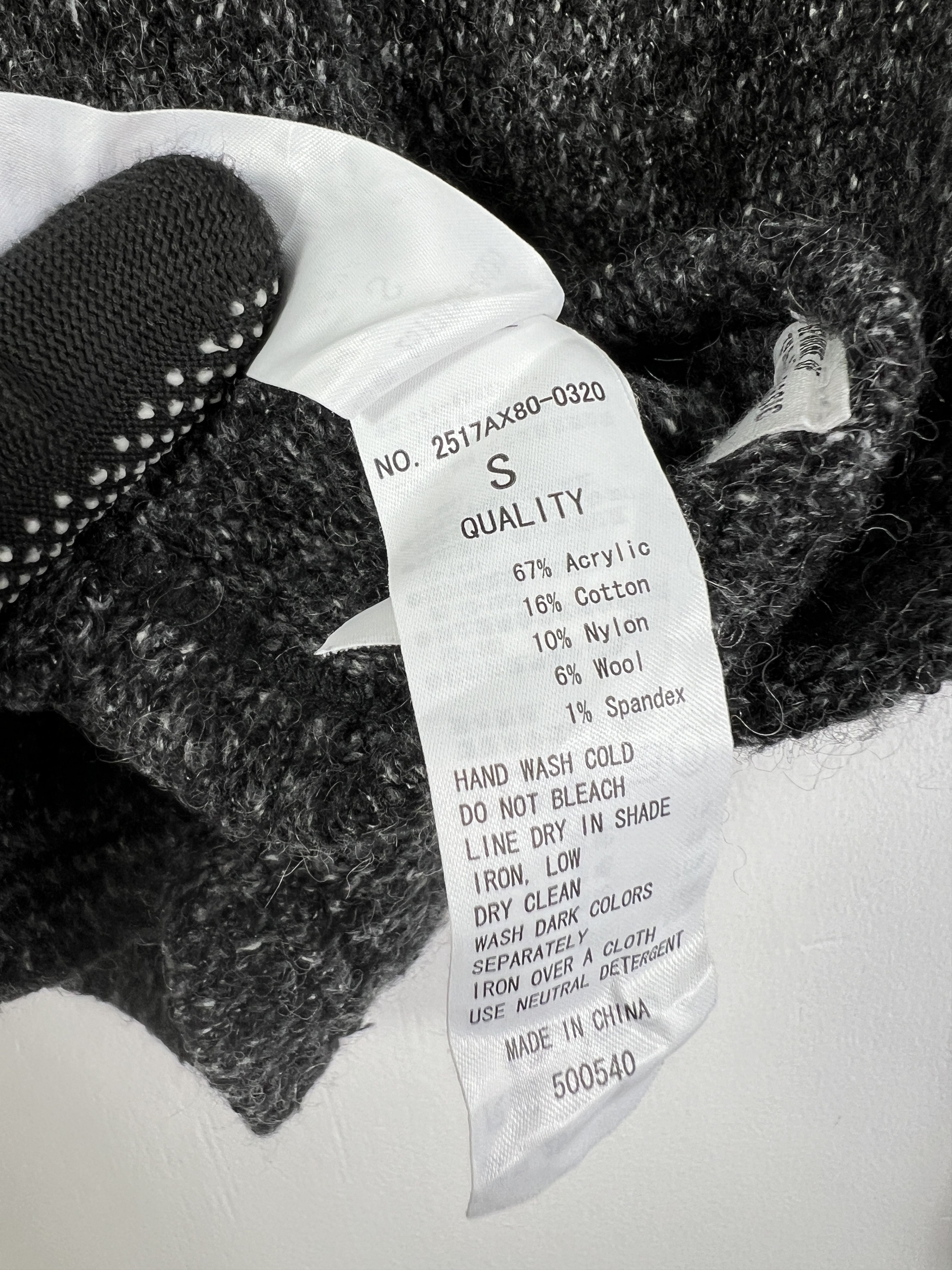 Japanese Brand Azul by Moussy Knit L/S Tee (S) GTMPT921 Size US S / EU 44-46 / 1 - 6 Thumbnail