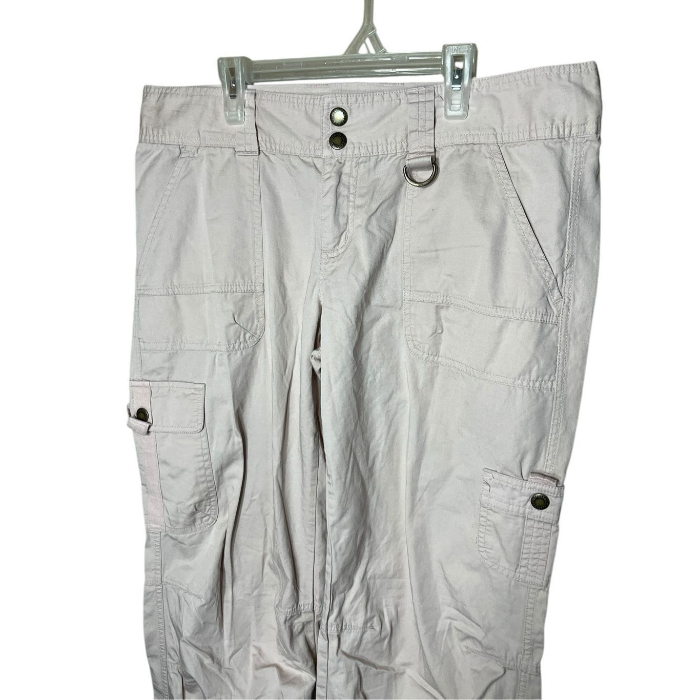 Aeropostale Vintage Aeropostale Y2K Light Pink Cargo Parachute Pants Siz Size 34" / US 12 / IT 48 - 2 Thumbnail