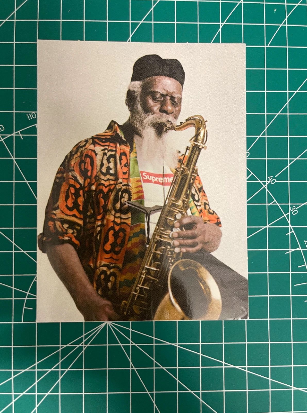 Supreme Supreme Pharoah Sanders Saxophone Sticker Size ONE SIZE - 1 Preview