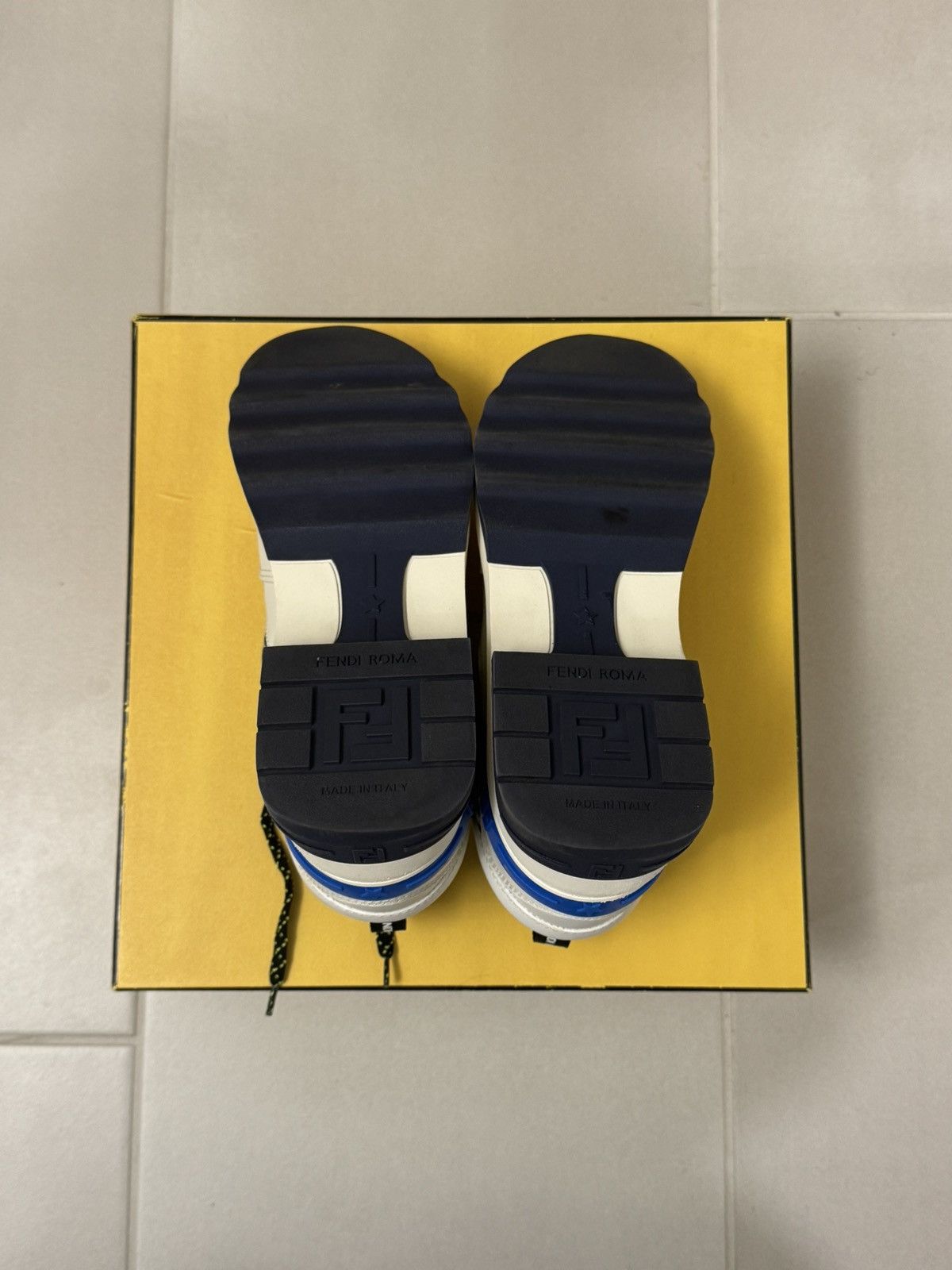 Fendi Fendi T-Rex Sneakers 37.5 US 7.5 Leather Mesh Multicolor Size US 7.5 / IT 37.5 - 5 Thumbnail