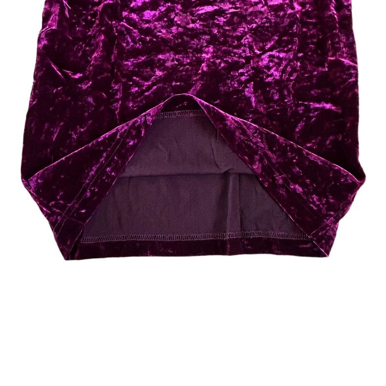Comme des Garcons Comme Des Garcons Purple Velvet Top Tee Size XS / US 0-2 / IT 36-38 - 6 Thumbnail