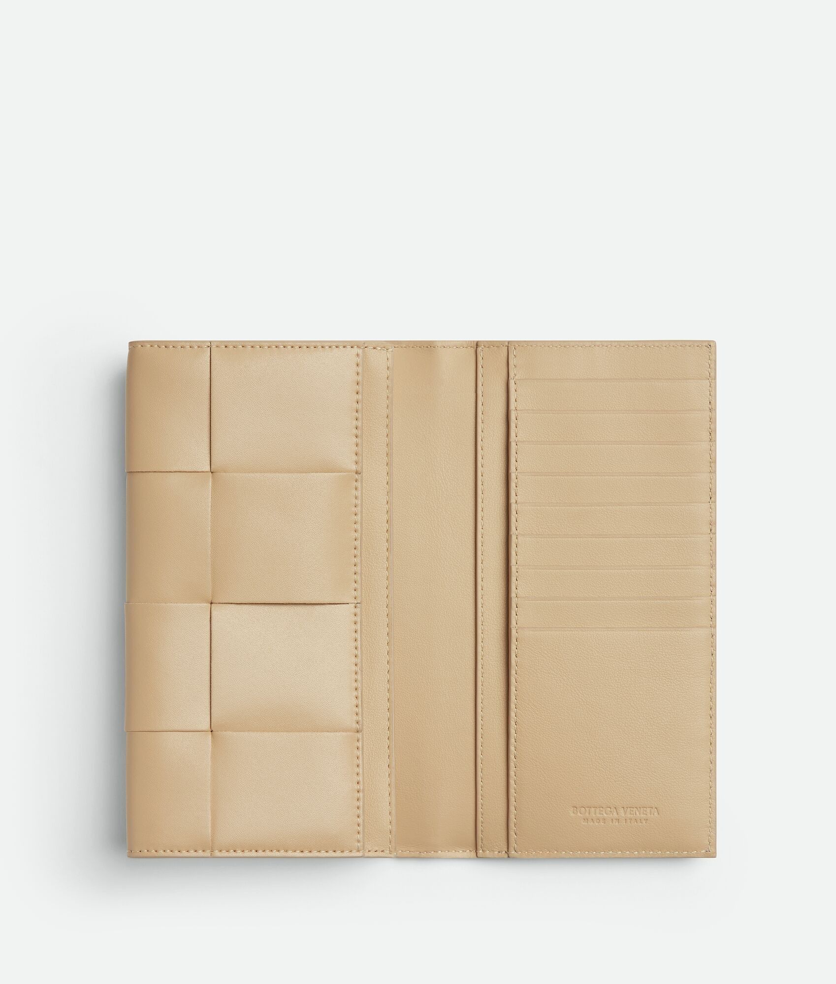 Bottega Veneta o1loc1c0325 Size: OS / 679845 Long Wallet in Beige Size ONE SIZE - 2 Thumbnail