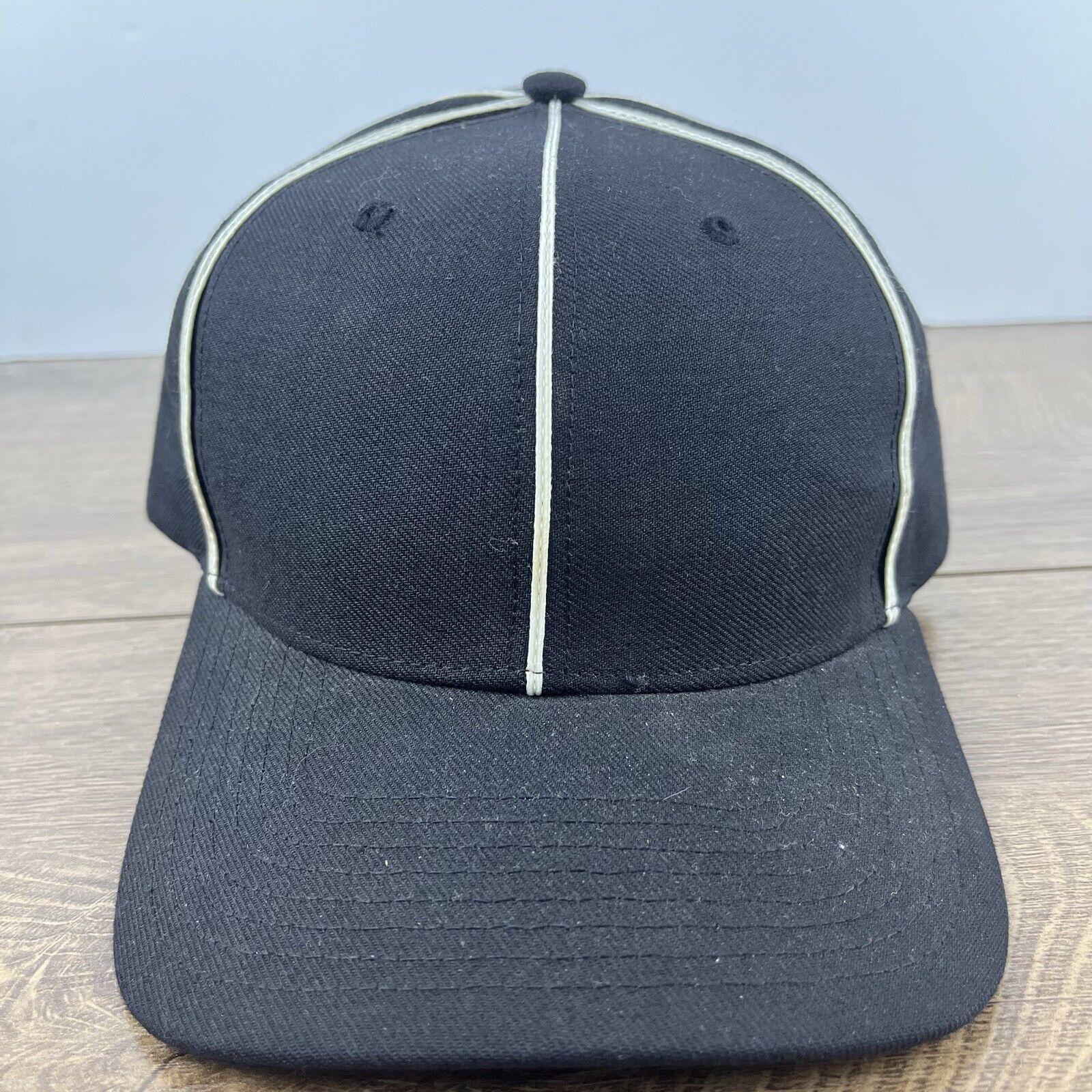 Richardson Richardson Black Hat Referee Official Adjustable Hat Black A Size ONE SIZE - 2 Thumbnail