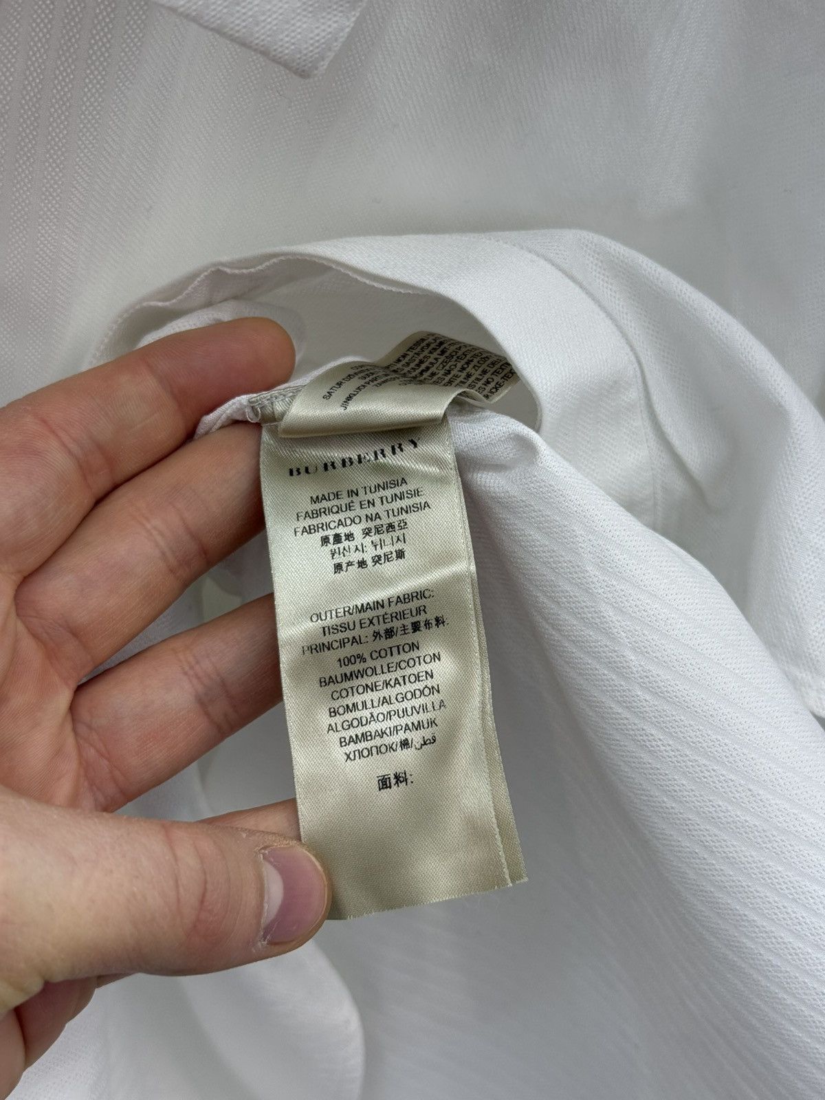 Burberry Burberry London Classic Shirt Size US L / EU 52-54 / 3 - 5 Thumbnail