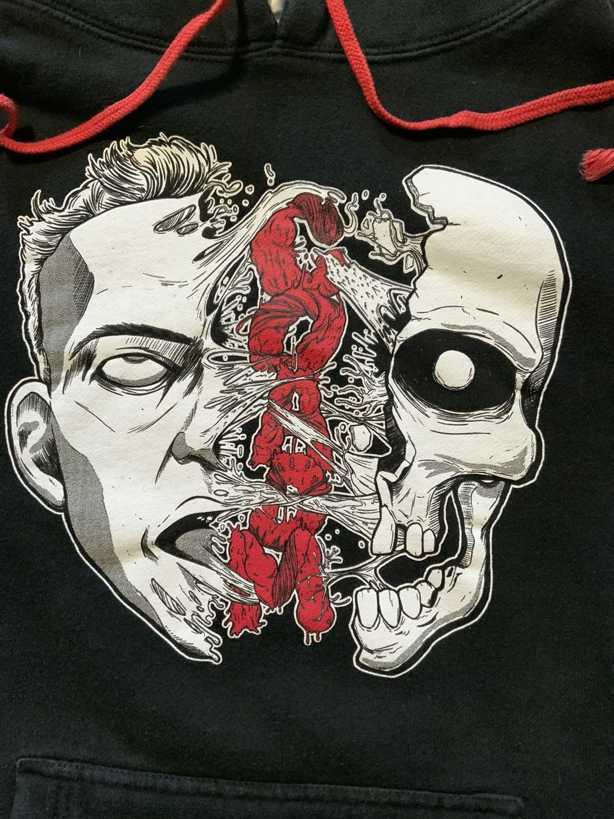Independent Trading Co. × Logic Logic COADM Tour 2019 Official Merch Skull Pullover Hoodie Size US M / EU 48-50 / 2 - 1 Thumbnail