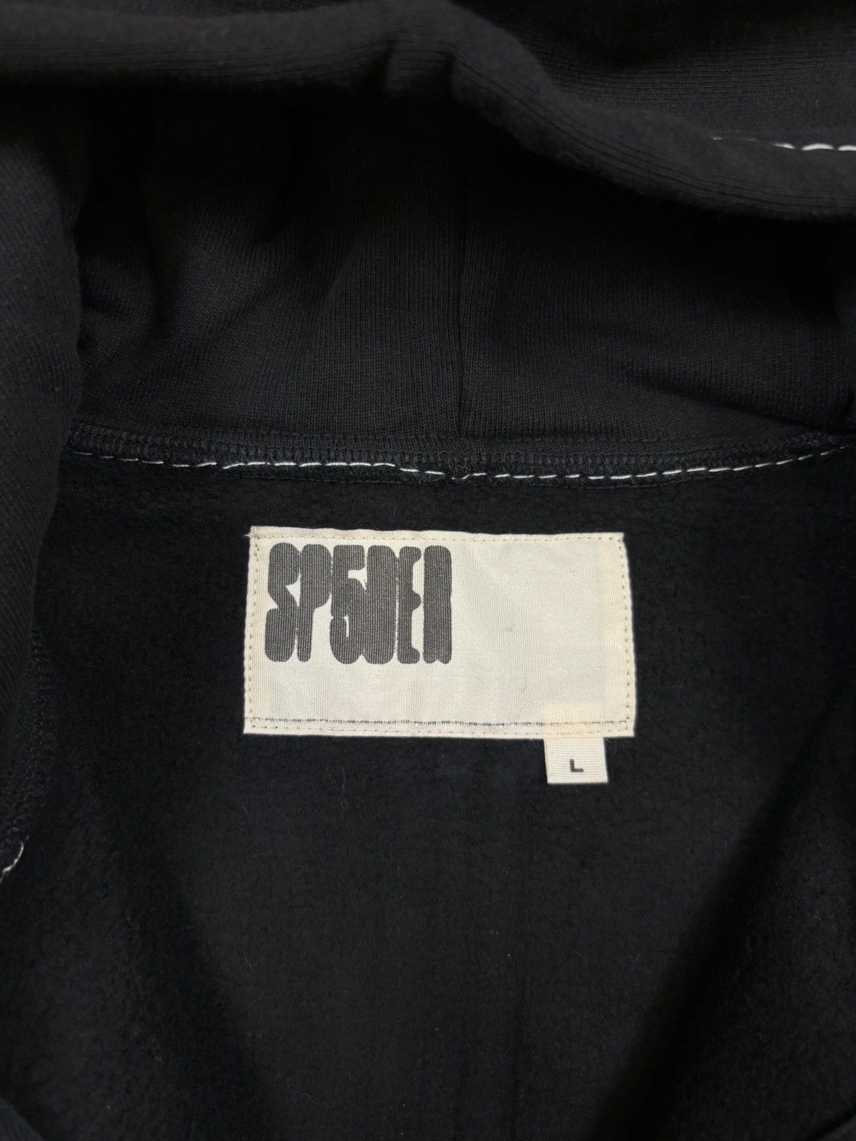 Sp5der Sp5der T&F Zip Hoodie, Black Size US L / EU 52-54 / 3 - 4 Thumbnail