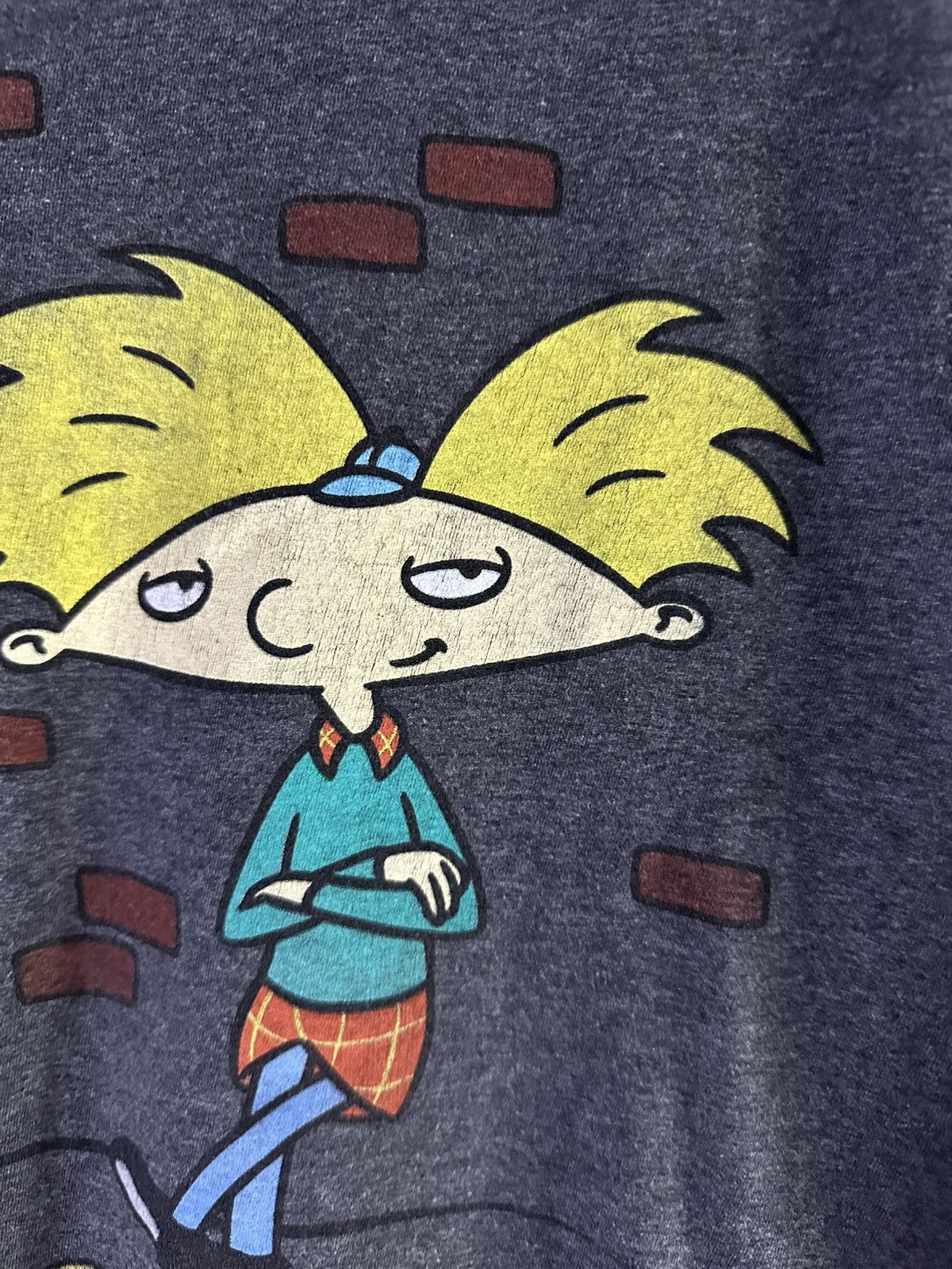 Nickelodeon 90s Nickelodeon Cartoon Hey Arnold Official T-Shirt Size US M / EU 48-50 / 2 - 4 Thumbnail