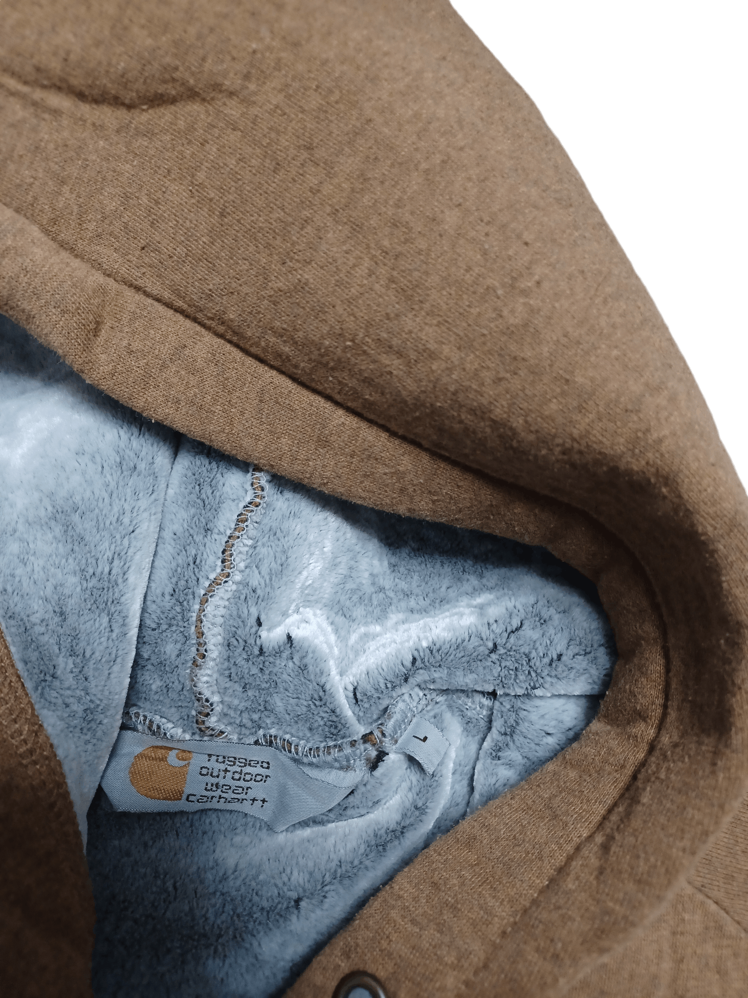 Carhartt CARHARTT THERMO LUX WARM ZIP HOODIE SK8 Y2K DRILL STREETWEAR Size US L / EU 52-54 / 3 - 5 Thumbnail