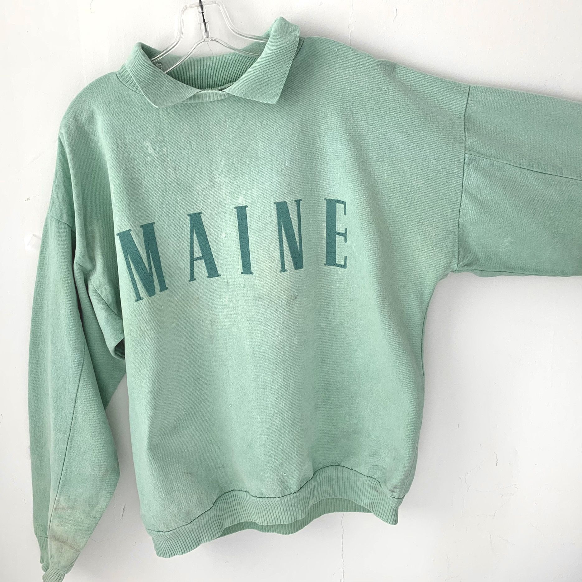 Other vintage 90s french terry sweatshirt with collar Size US M / EU 48-50 / 2 - 9 Thumbnail